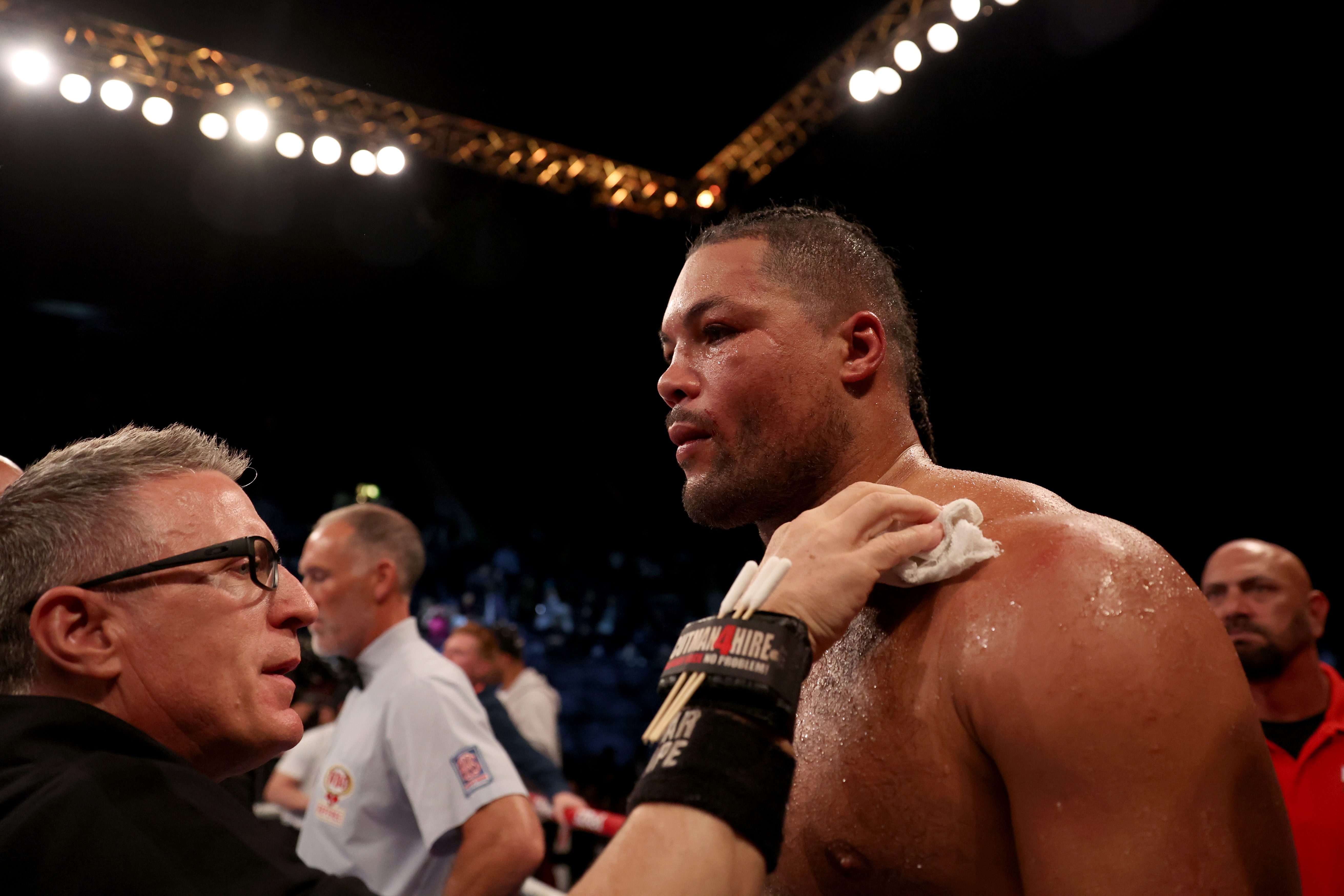Joe Joyce says he’ll aim to come back stronger after losing again to Zhilei Zhang
