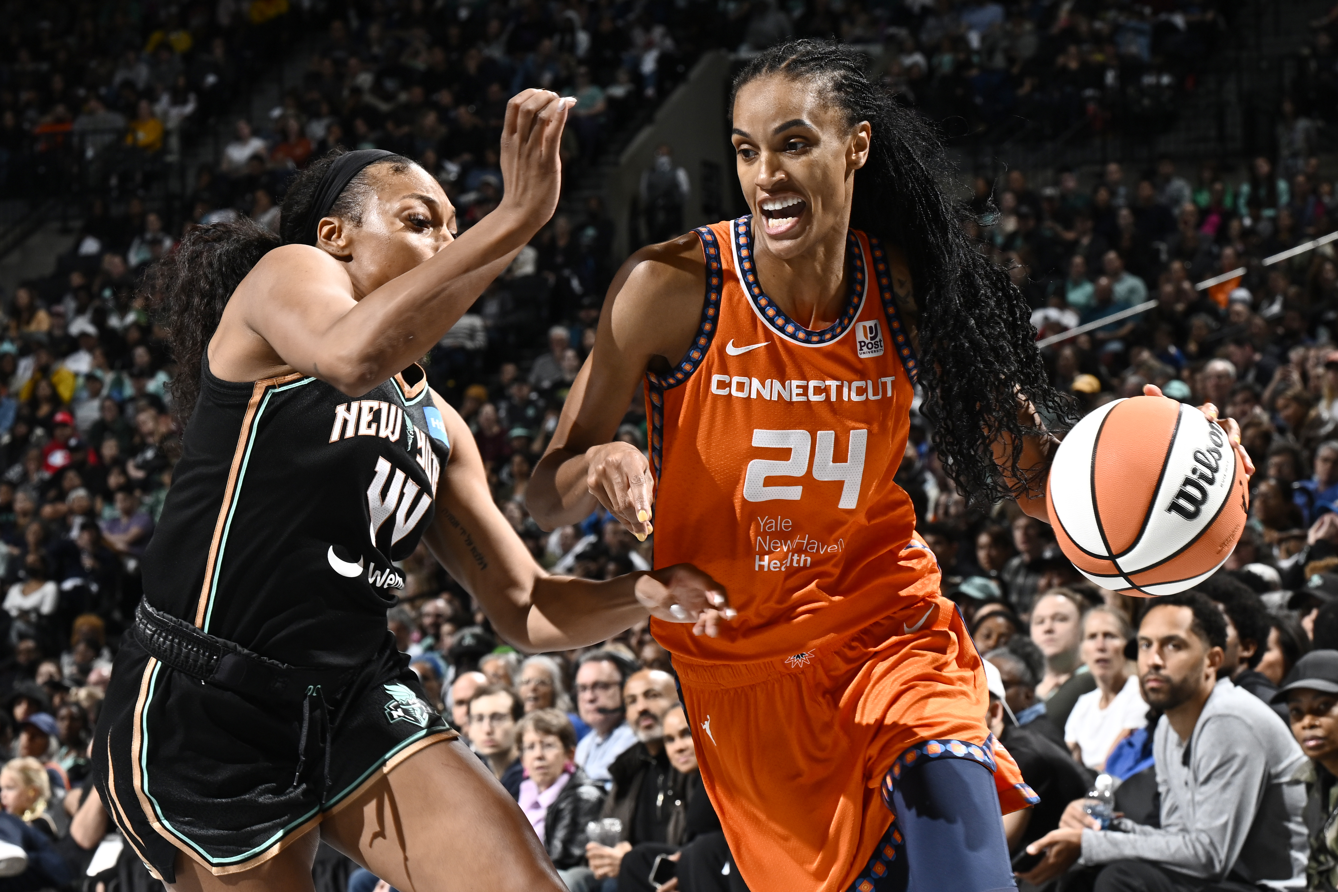 2023 WNBA Playoffs - Connecticut Sun v New York Liberty