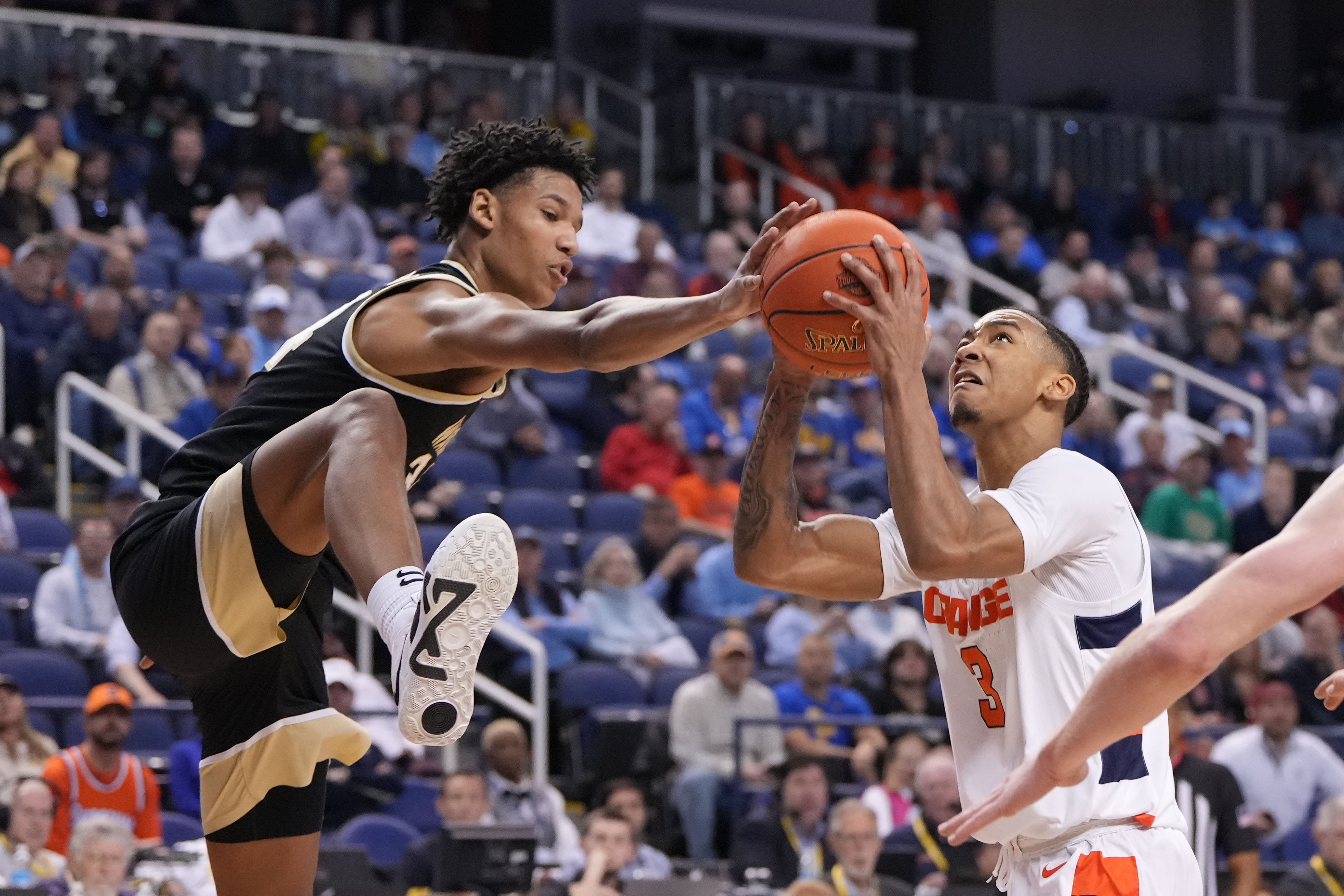 NCAA Basketball: ACC Conference Tournament Second Round - Syracuse vs Wake Forest