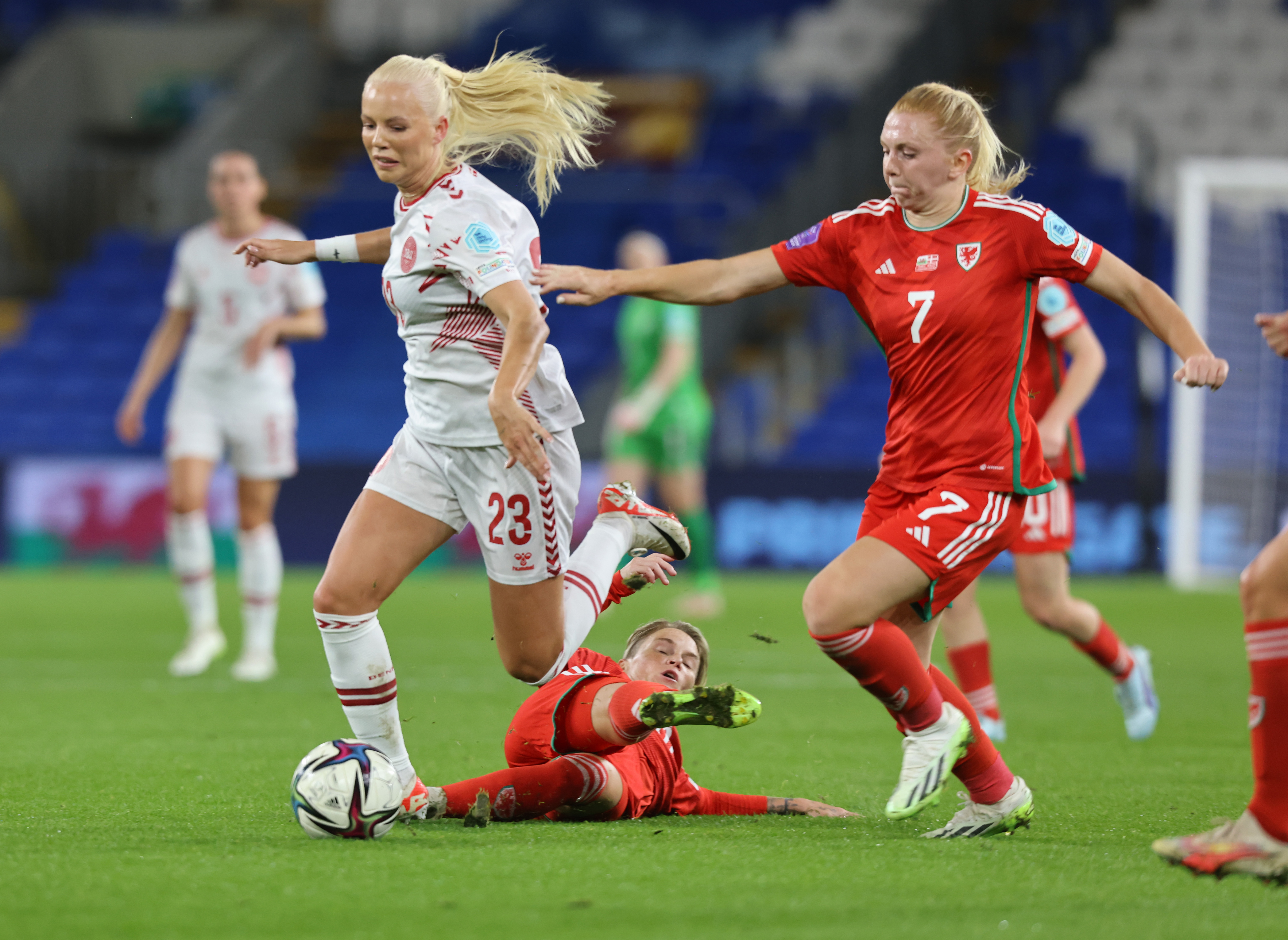 Wales v Denmark - UEFA Womens Nations League