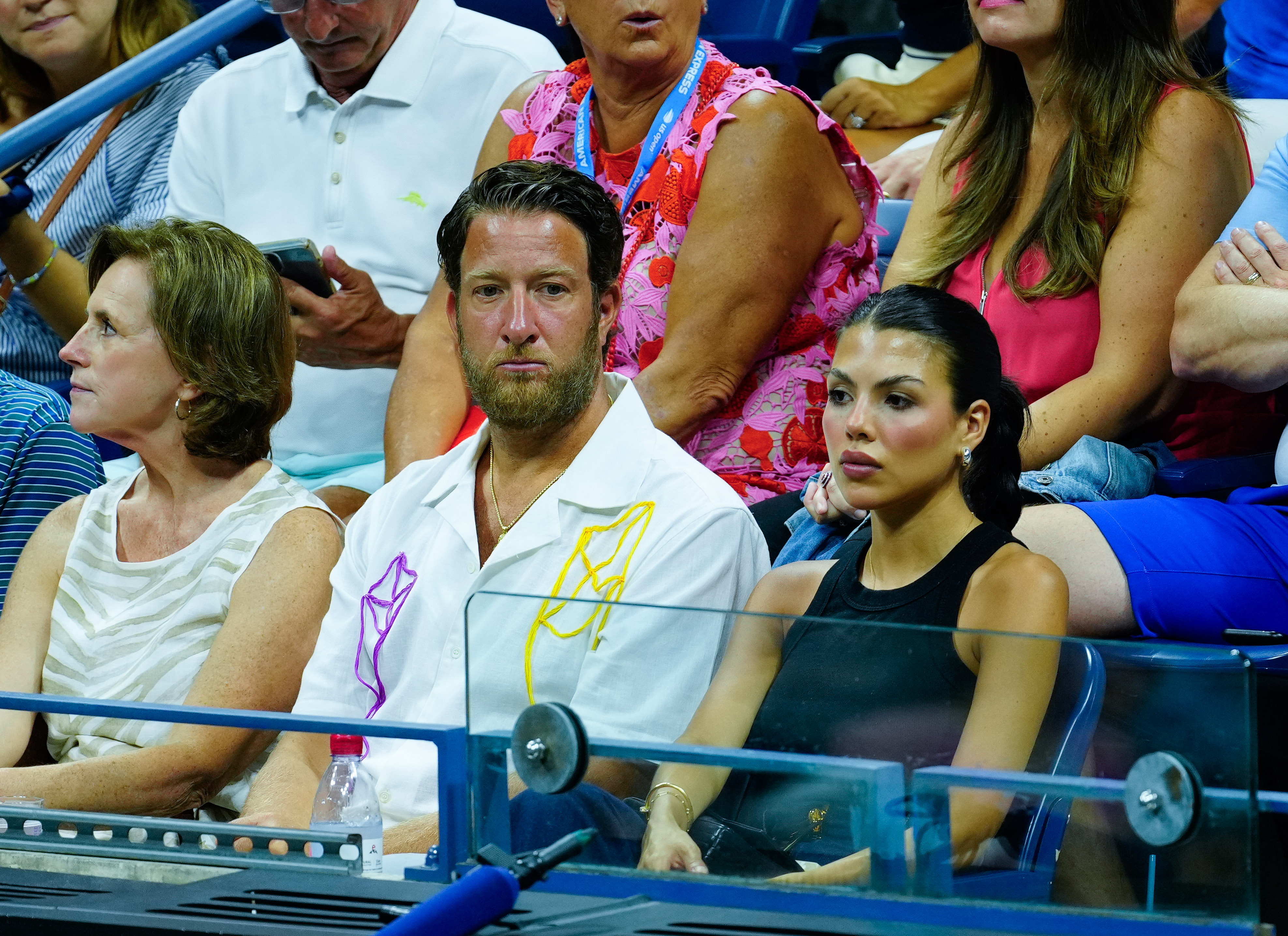 Dave Portnoy at the U.S. Open.