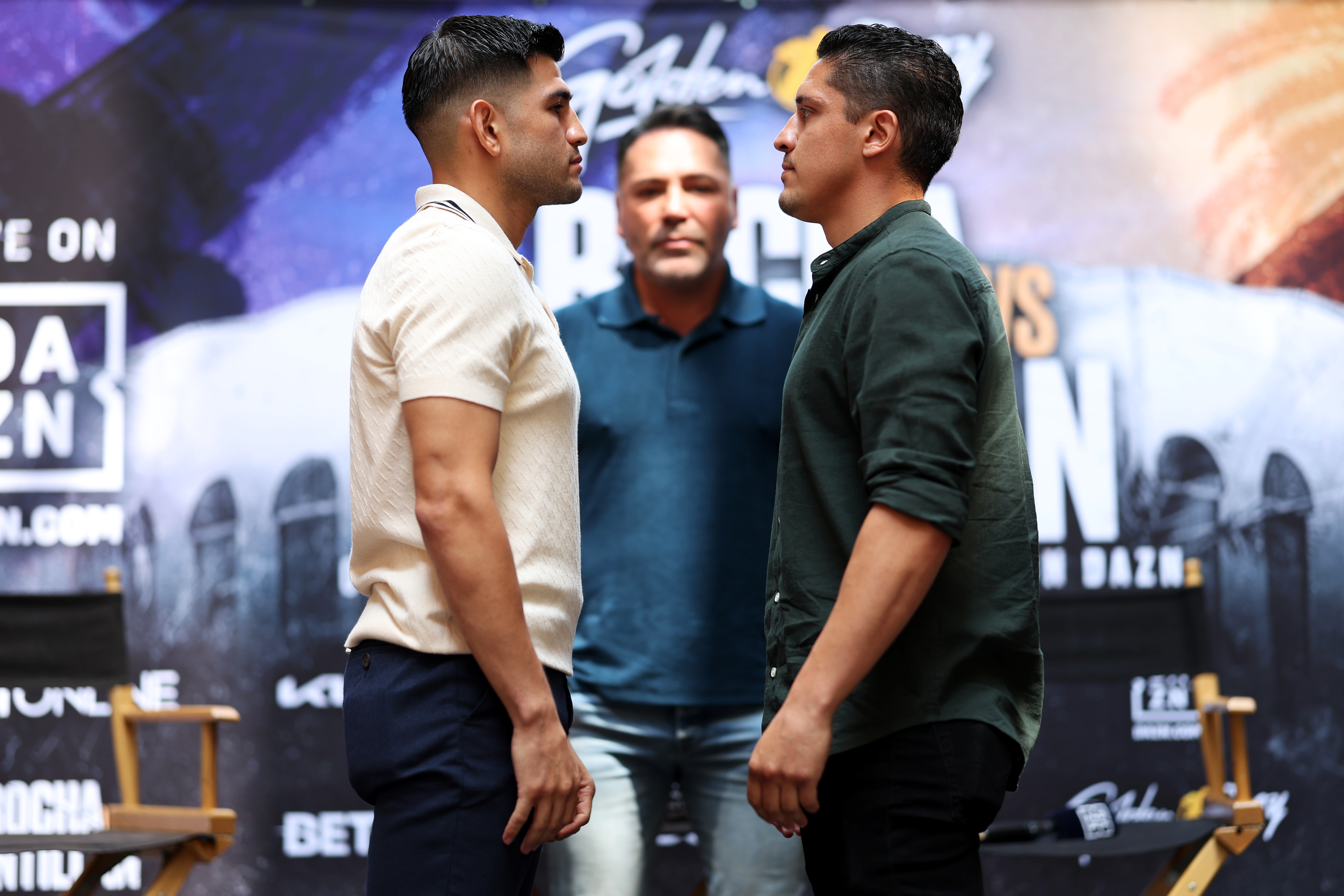 Alexis Rocha and Giovani Santillan meet in a pivotal welterweight matchup