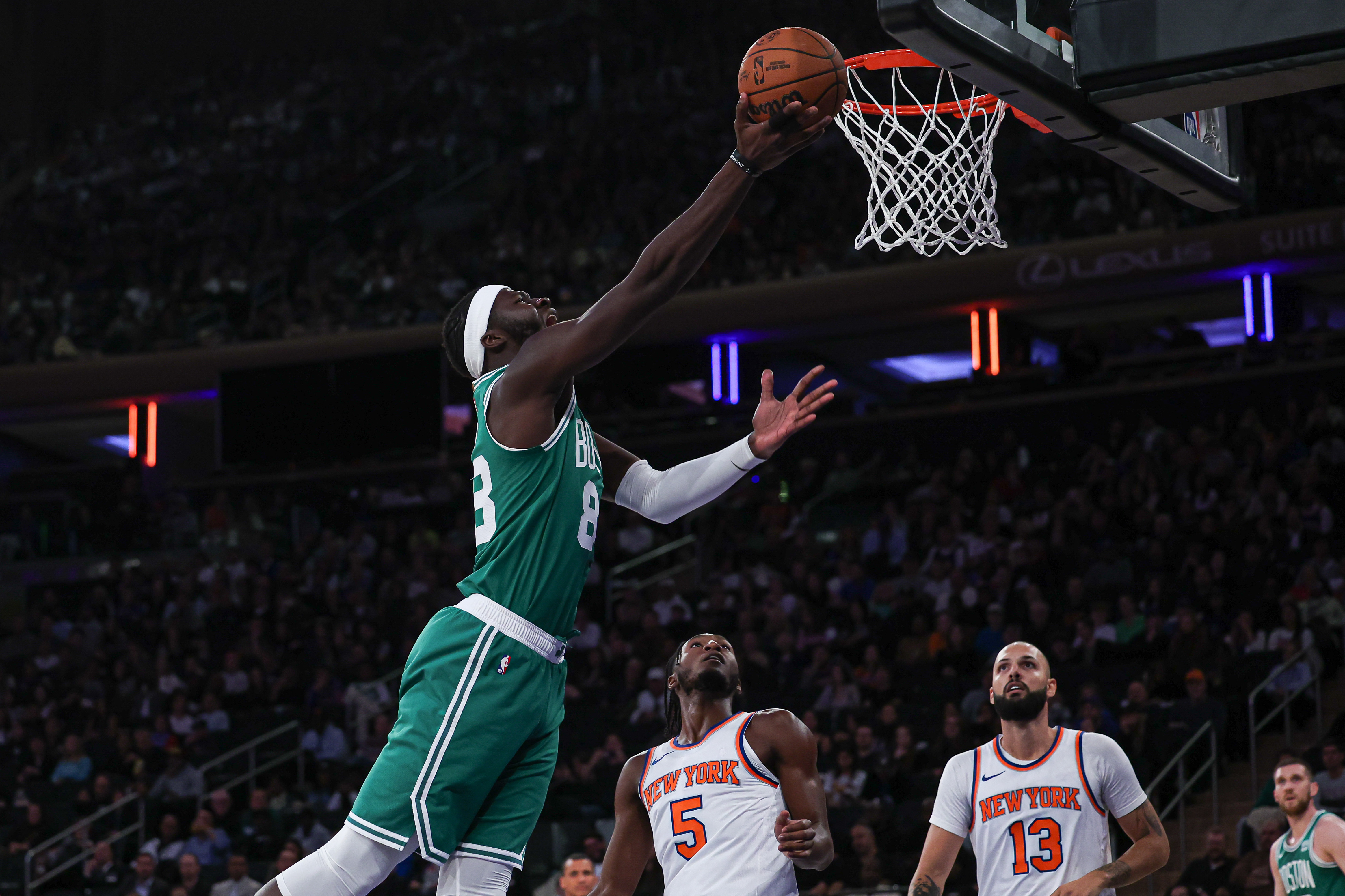 NBA: Preseason-Boston Celtics at New York Knicks