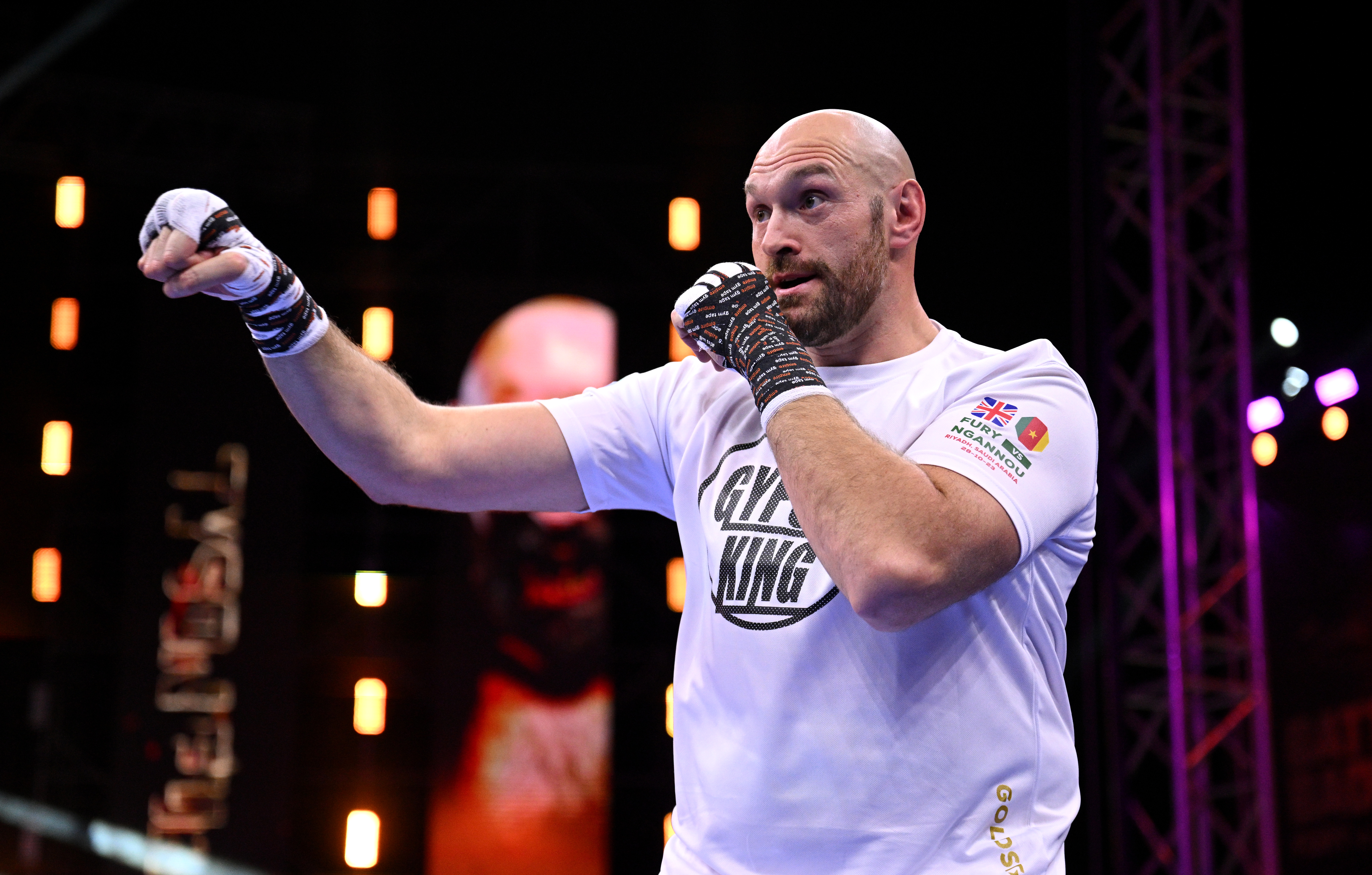 Tyson Fury is a clear and heavy favorite against Francis Ngannou