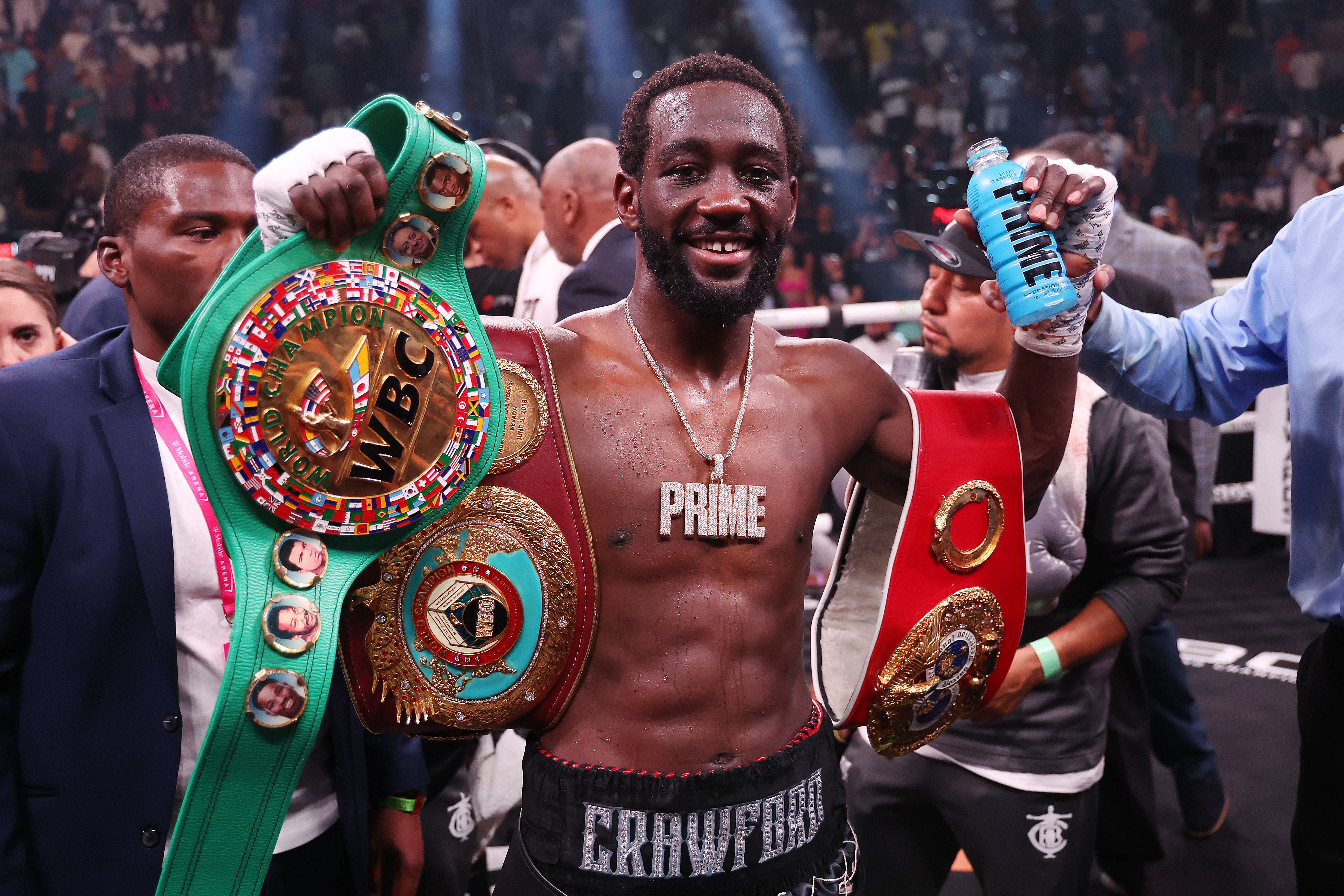 There’s really no update, and Terence Crawford continues to hold in the top spot