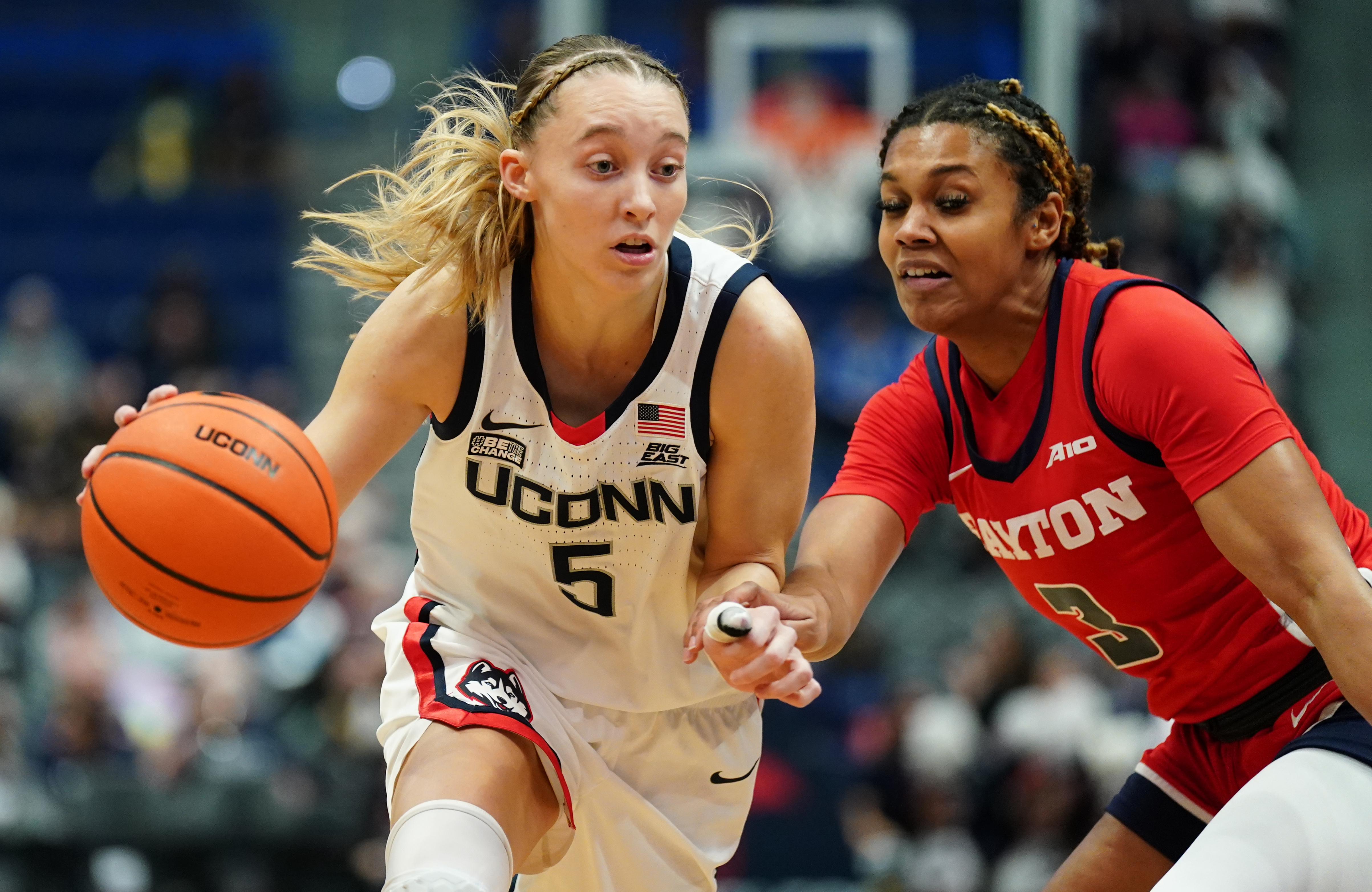 NCAA Womens Basketball: Dayton at Connecticut