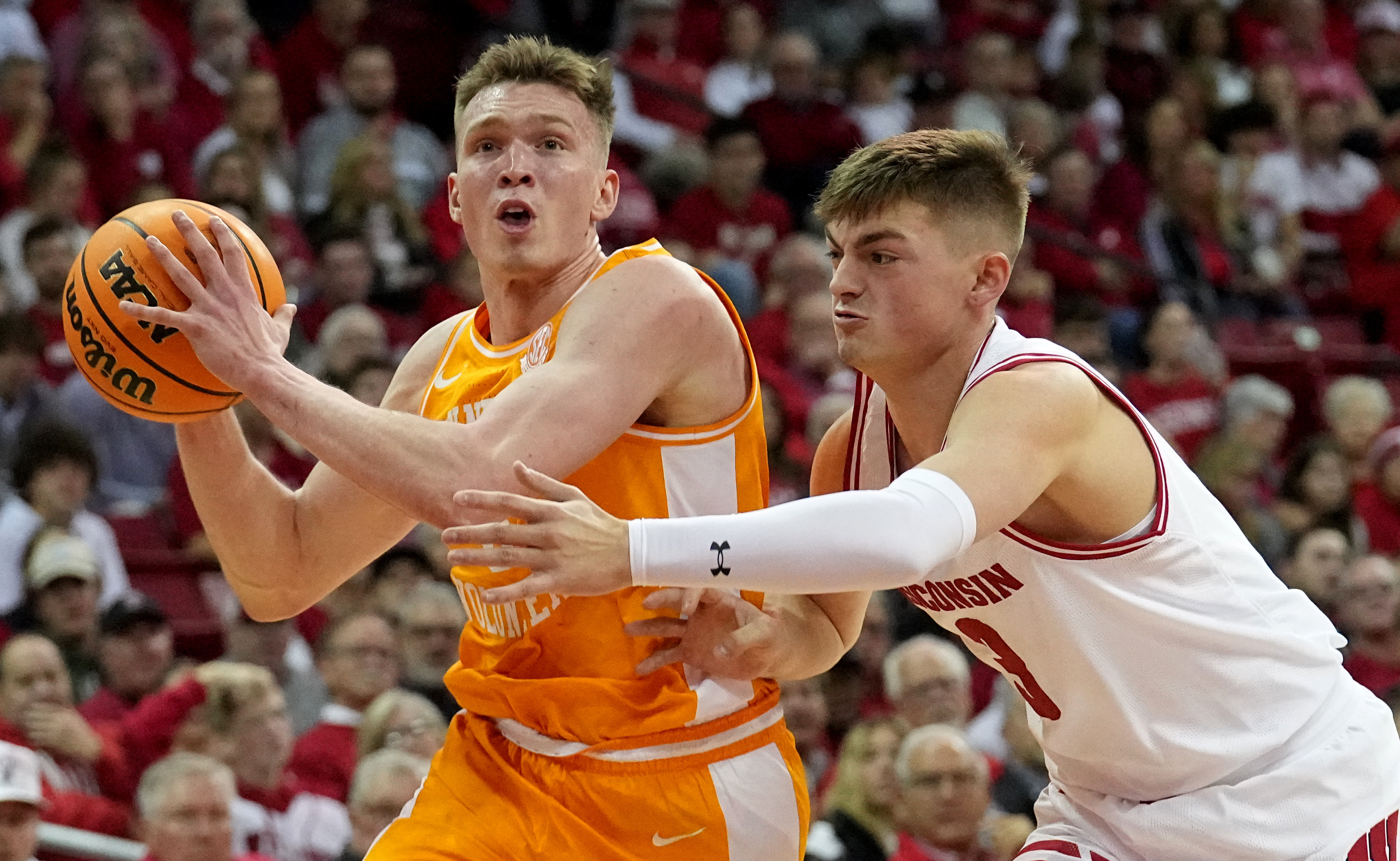 NCAA Basketball: Tennessee at Wisconsin