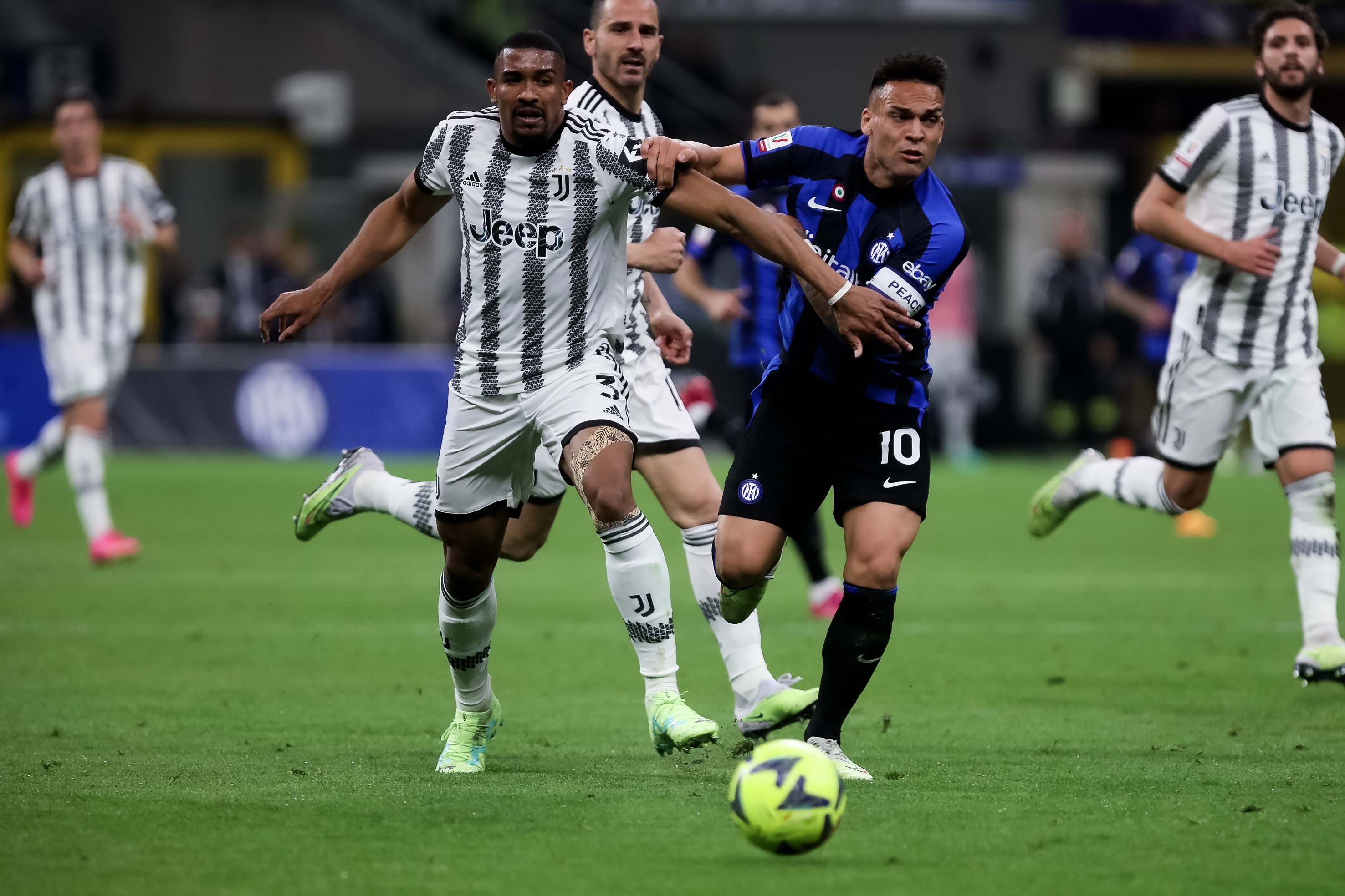 SOCCER: APR 26 Coppa Italia Semifinal - FC Internazionale Vs Juventus FC