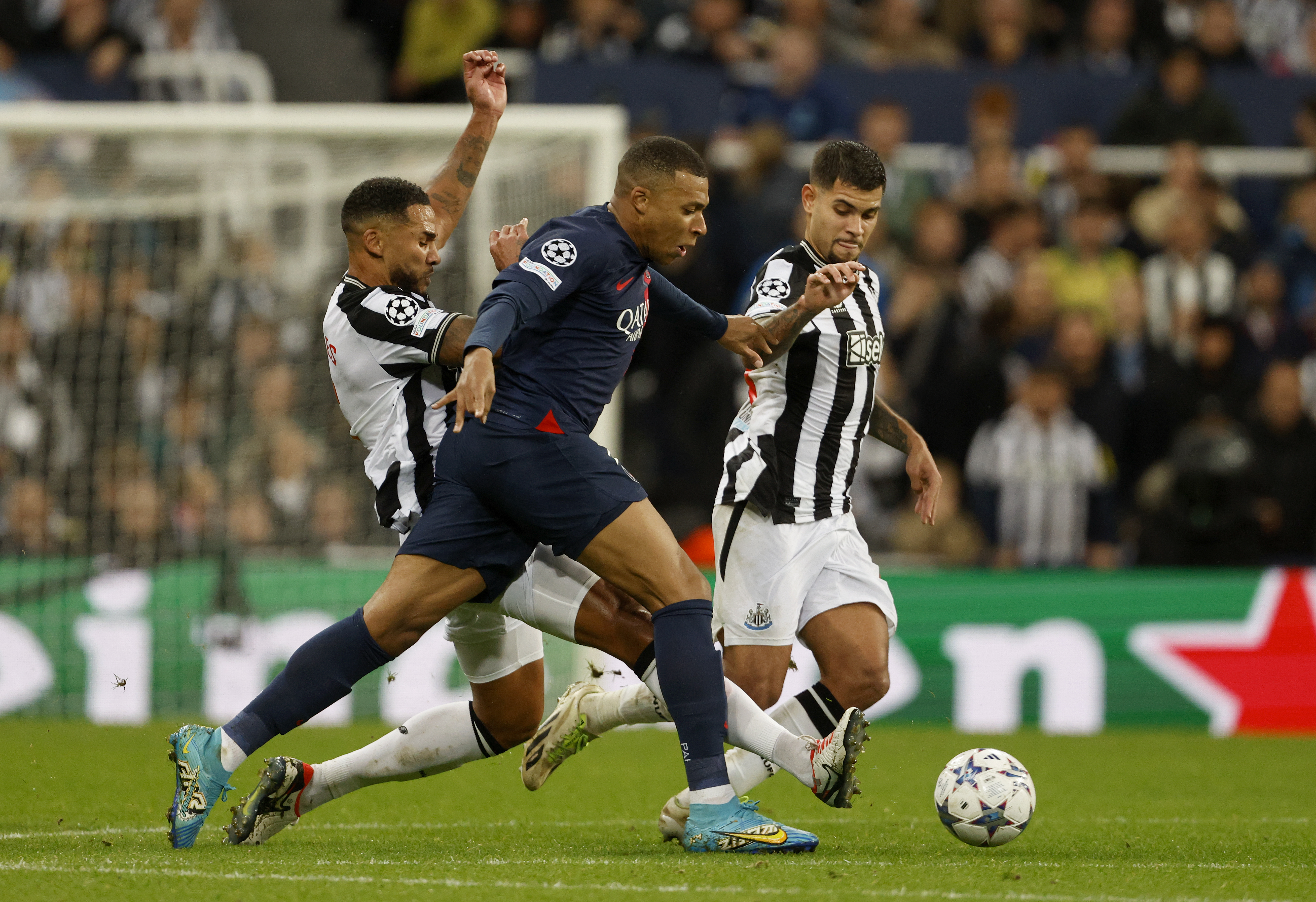 Kylian Mbappe - Newcastle United FC v Paris Saint-Germain: Group F - UEFA Champions League 2023-24