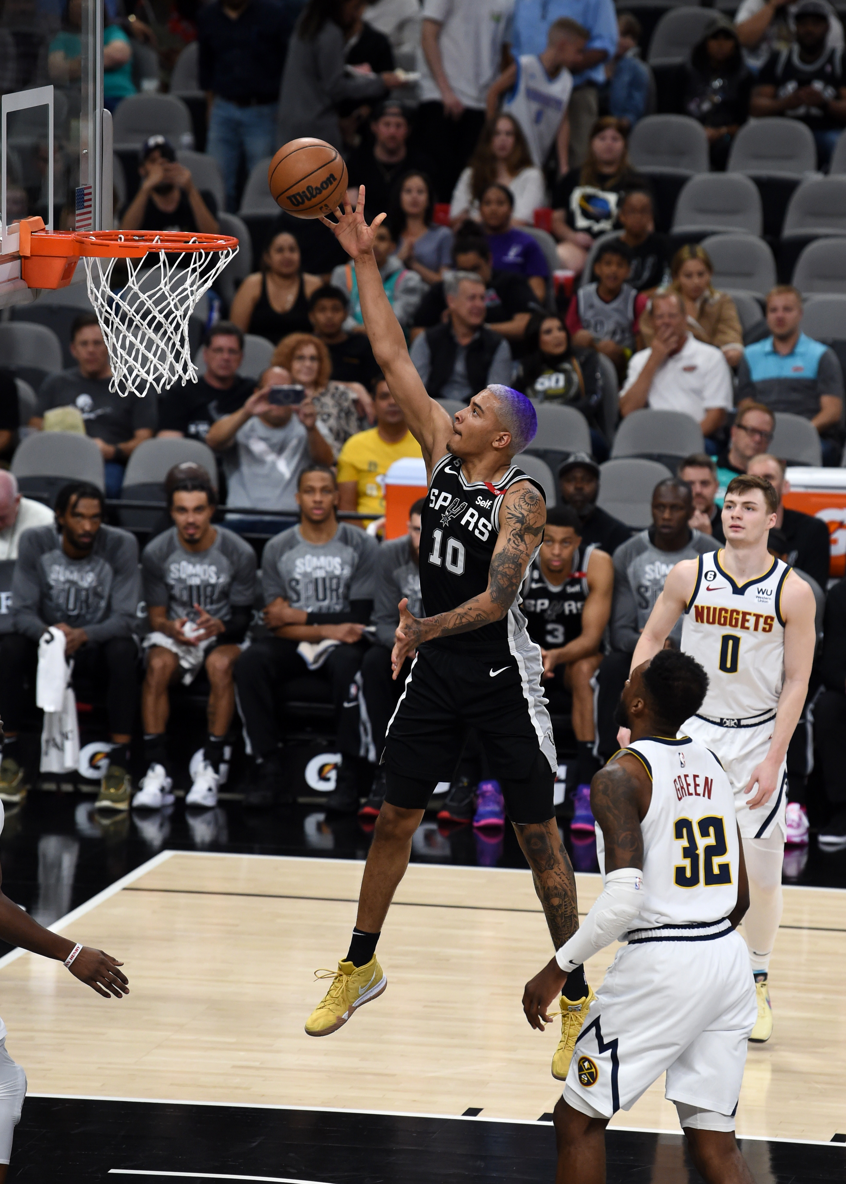 NBA: MAR 10 Nuggets at Spurs