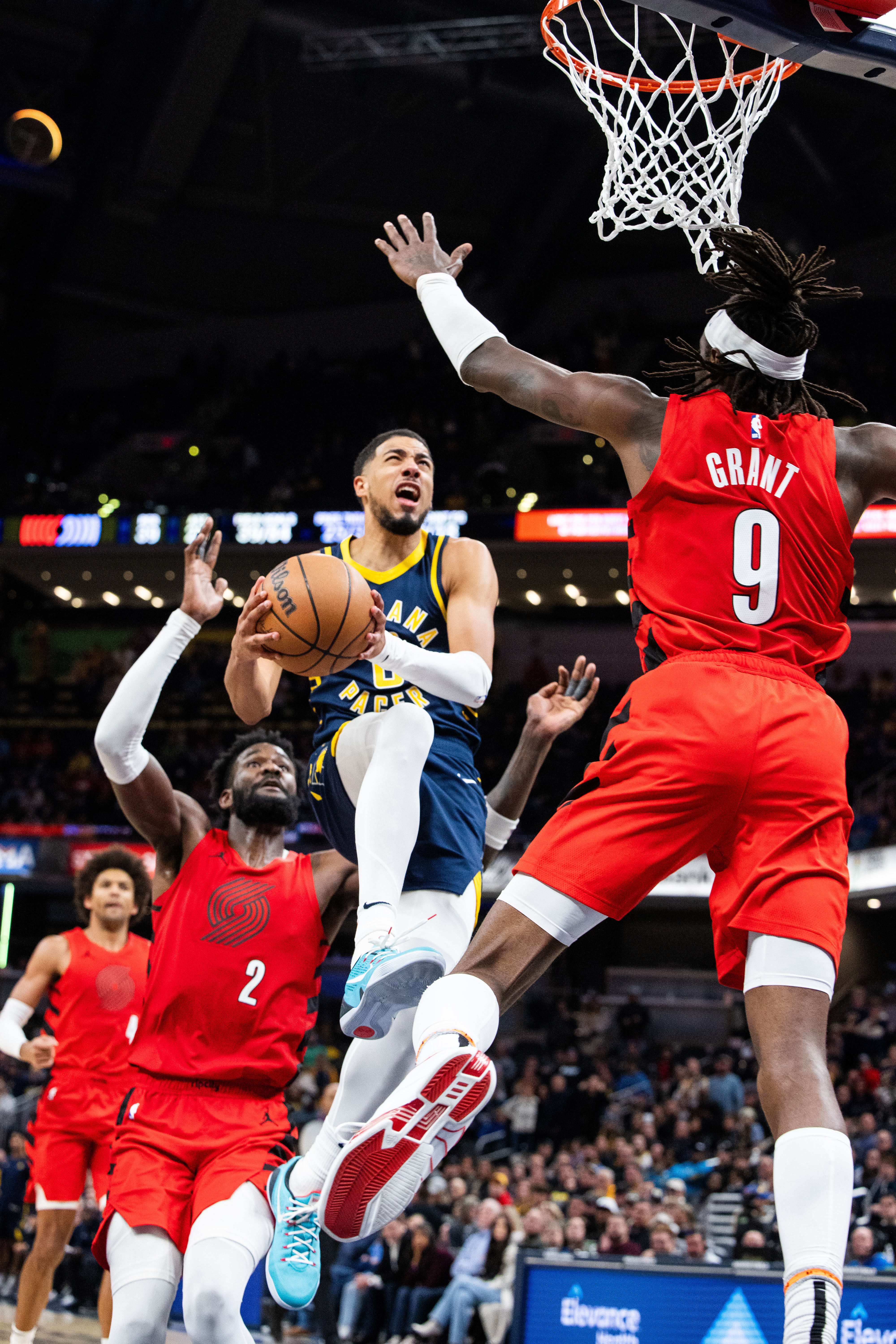 NBA: Portland Trail Blazers at Indiana Pacers