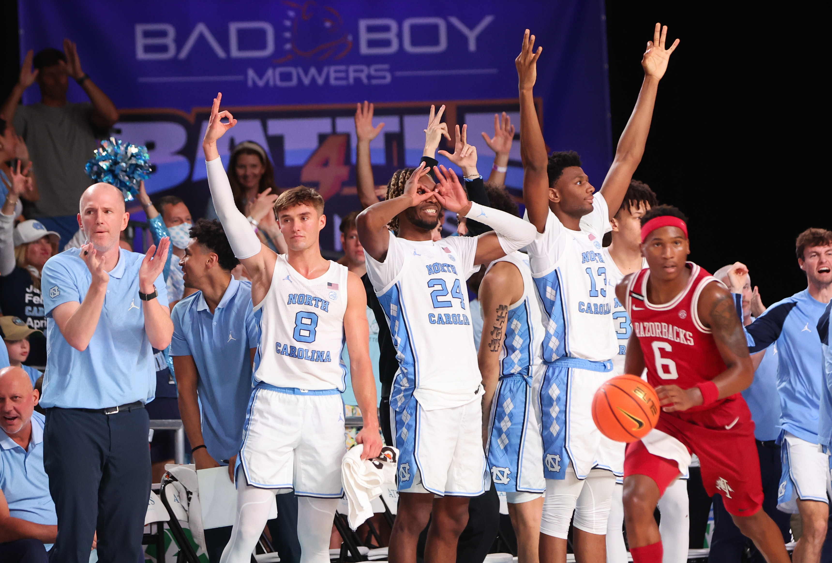 NCAA Basketball: Battle 4 Atlantis Third Place-Arkansas at North Carolina