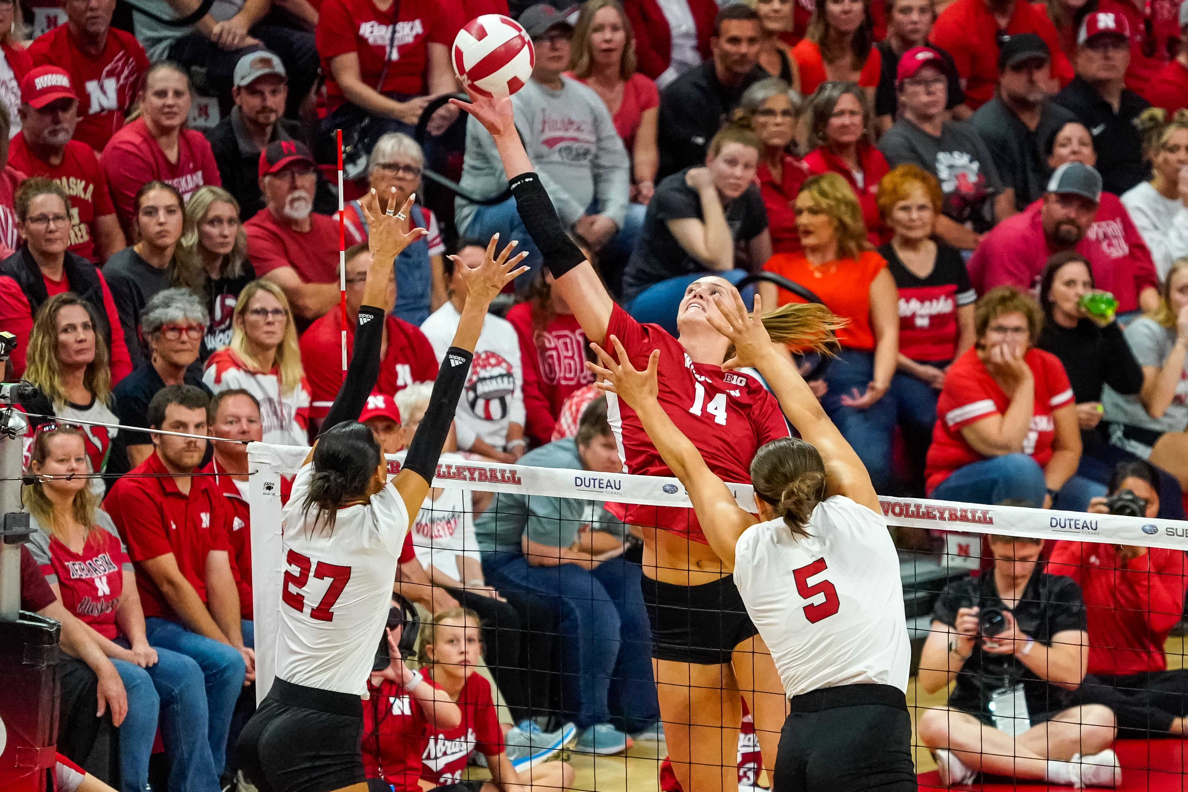 NCAA Womens Volleyball: Wisconsin at Nebraska
