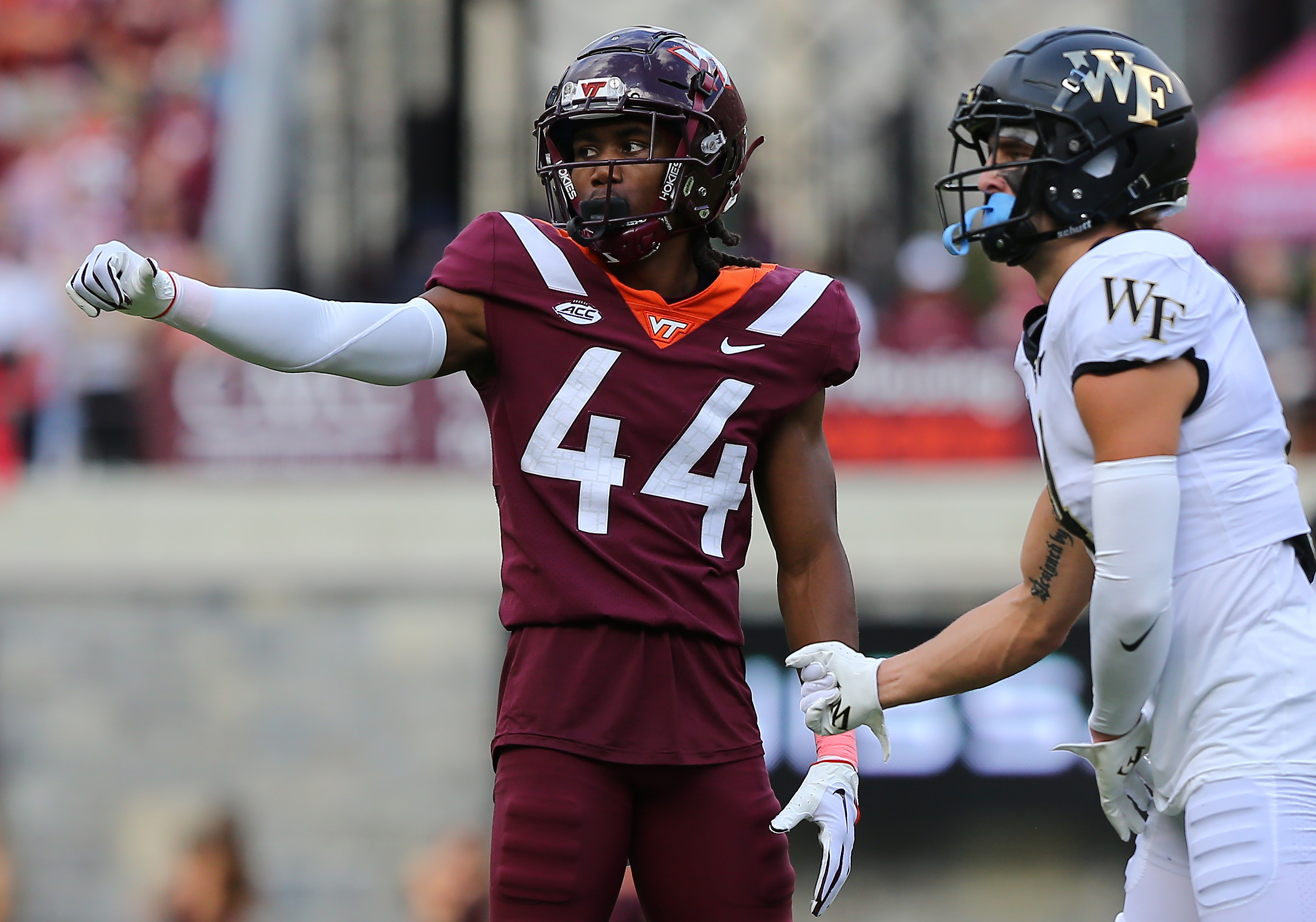 COLLEGE FOOTBALL: OCT 14 Wake Forest at Virginia Tech