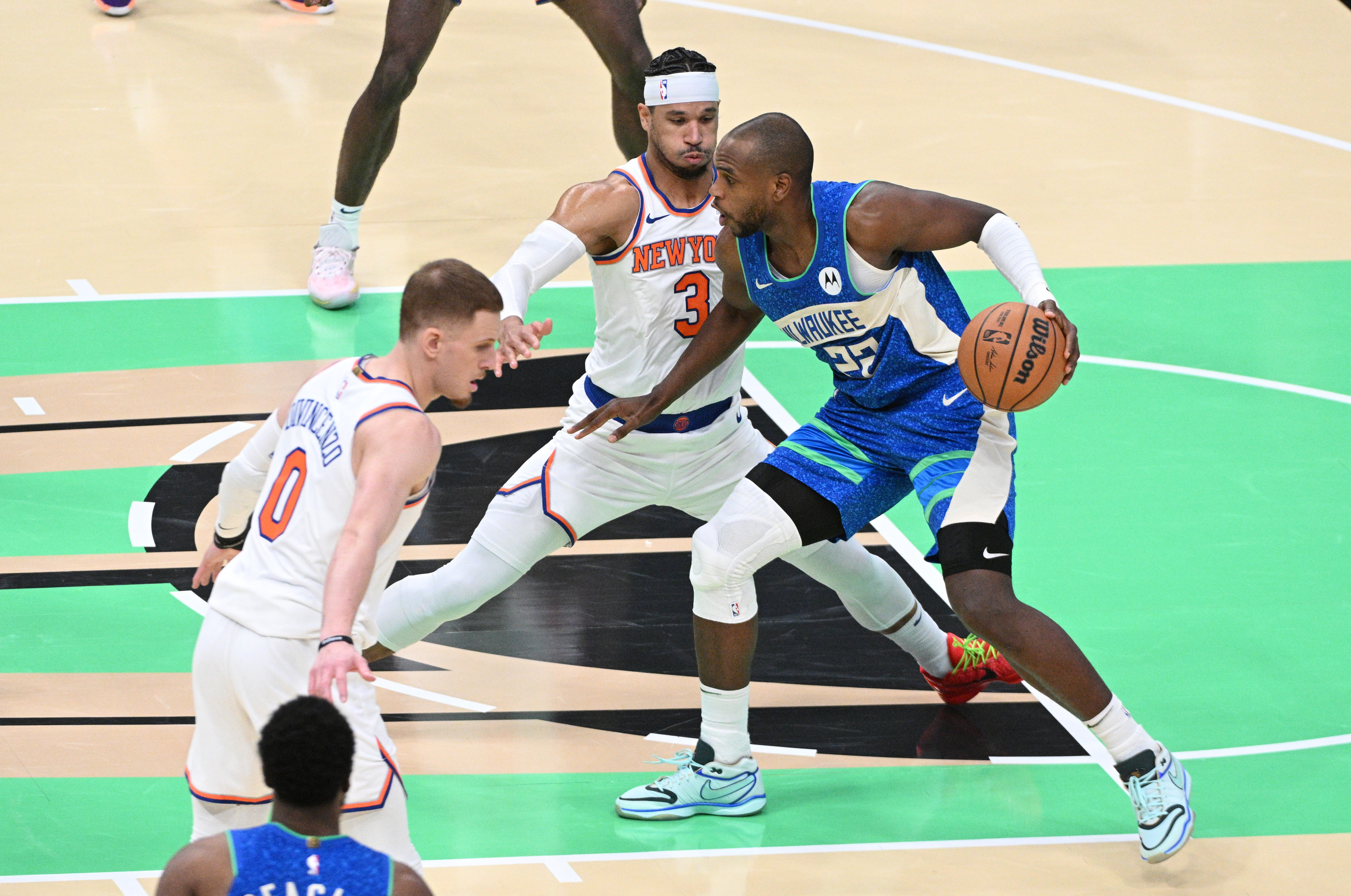 NBA: In Season-Quarterfinals-New York Knicks at Milwaukee Bucks