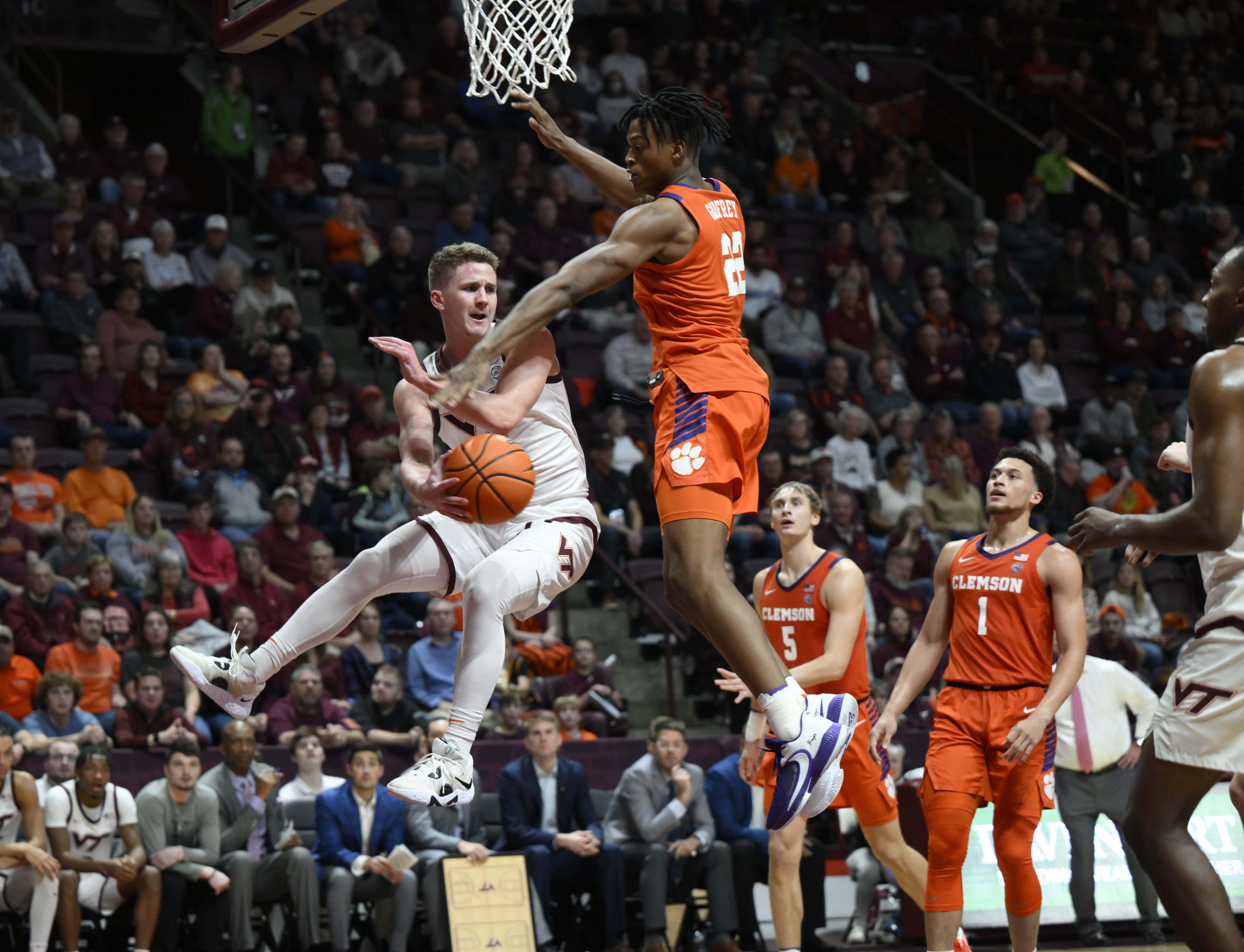 NCAA Basketball: Clemson at Virginia Tech
