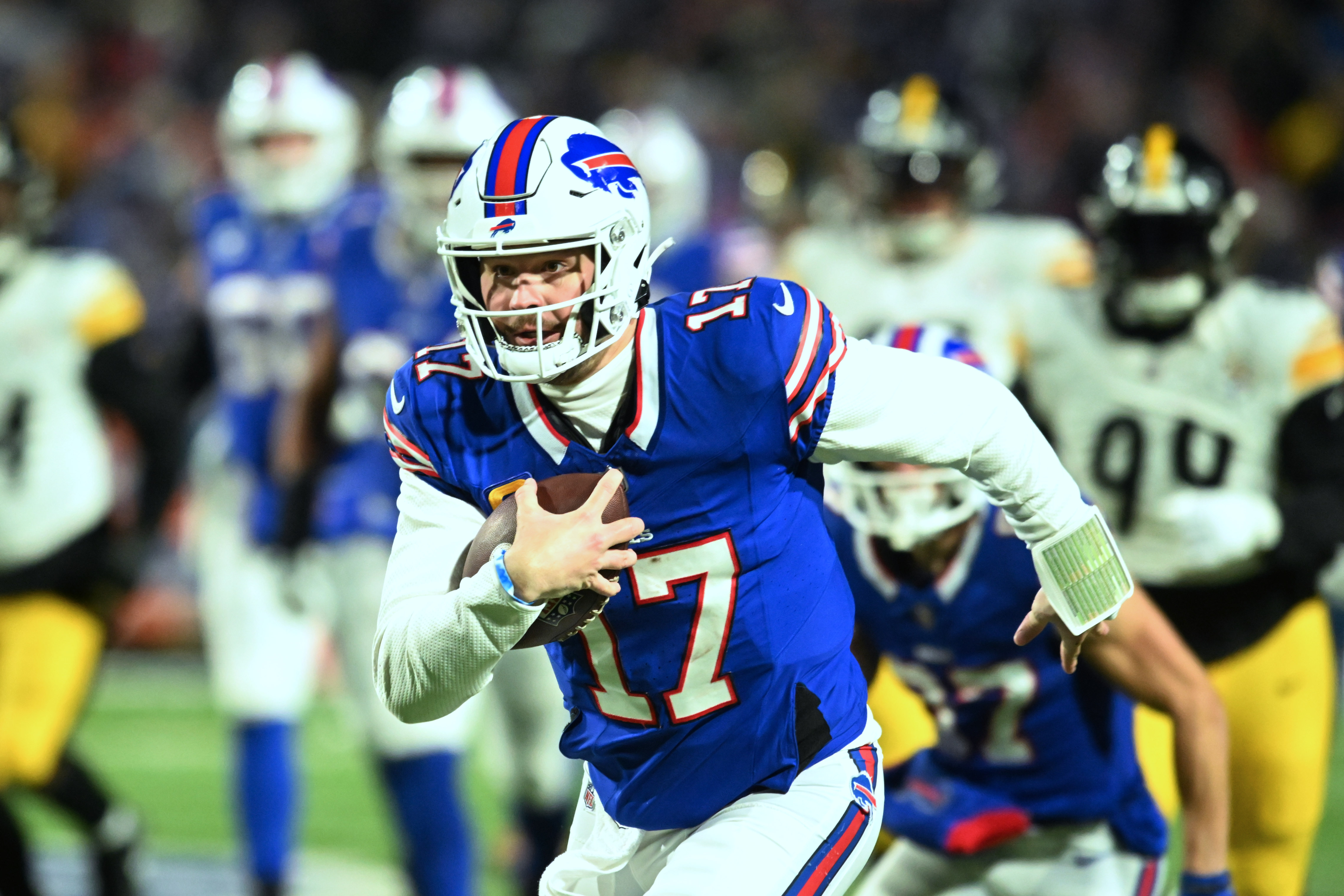 NFL: AFC Wild Card Round-Pittsburgh Steelers at Buffalo Bills