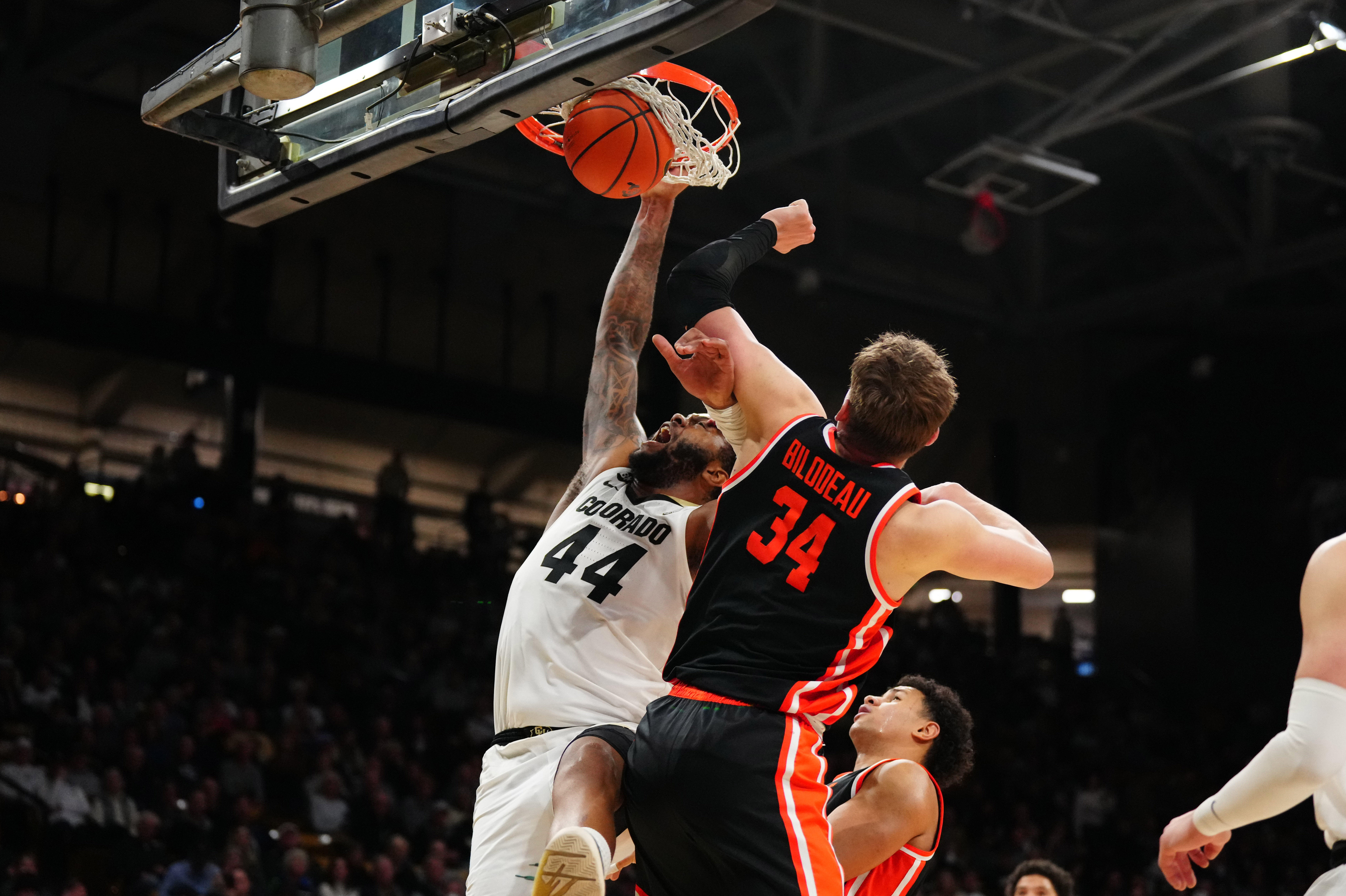 NCAA Basketball: Oregon State at Colorado