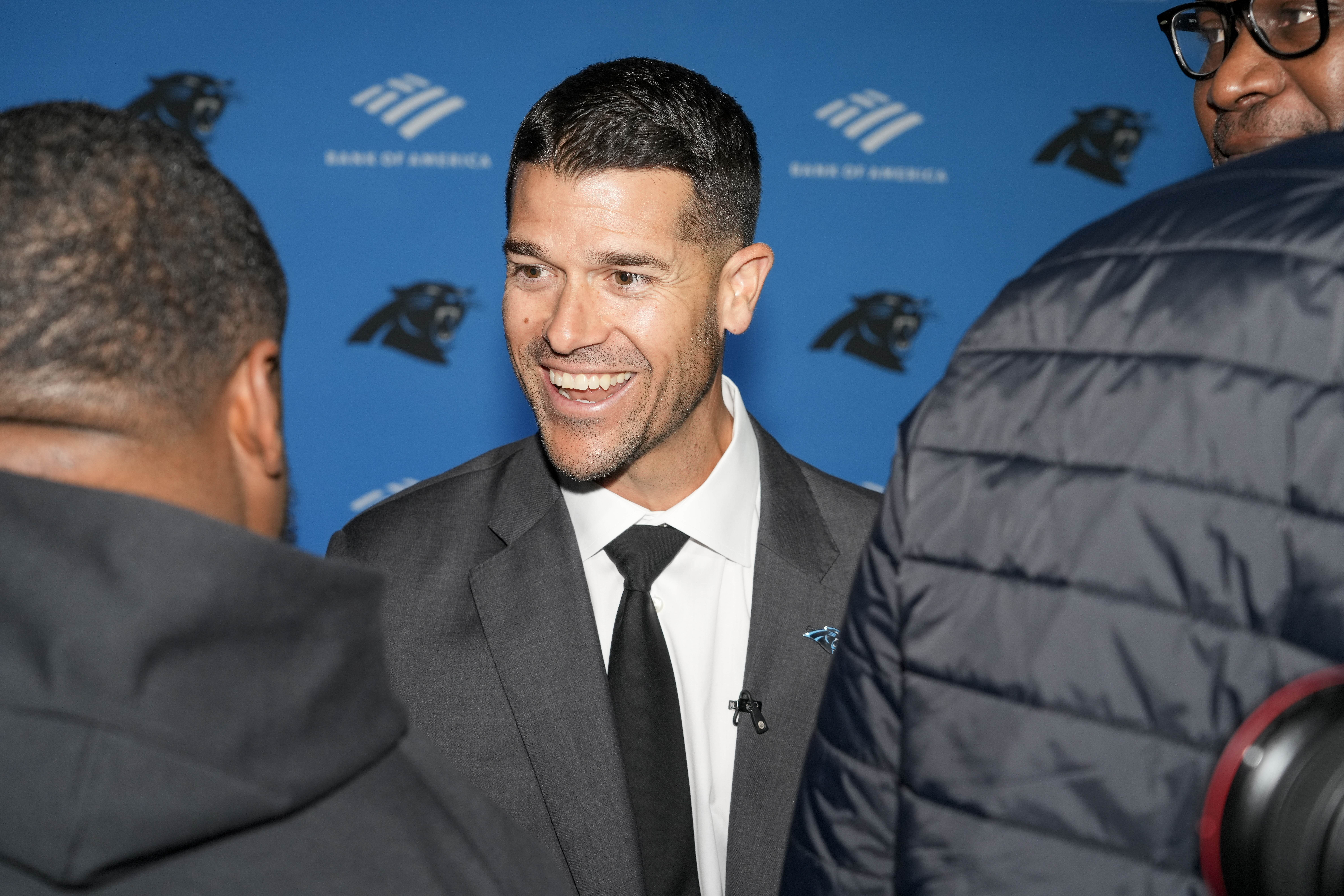 NFL: Carolina Panthers Head Coach Dave Canales Introductory Press Conference