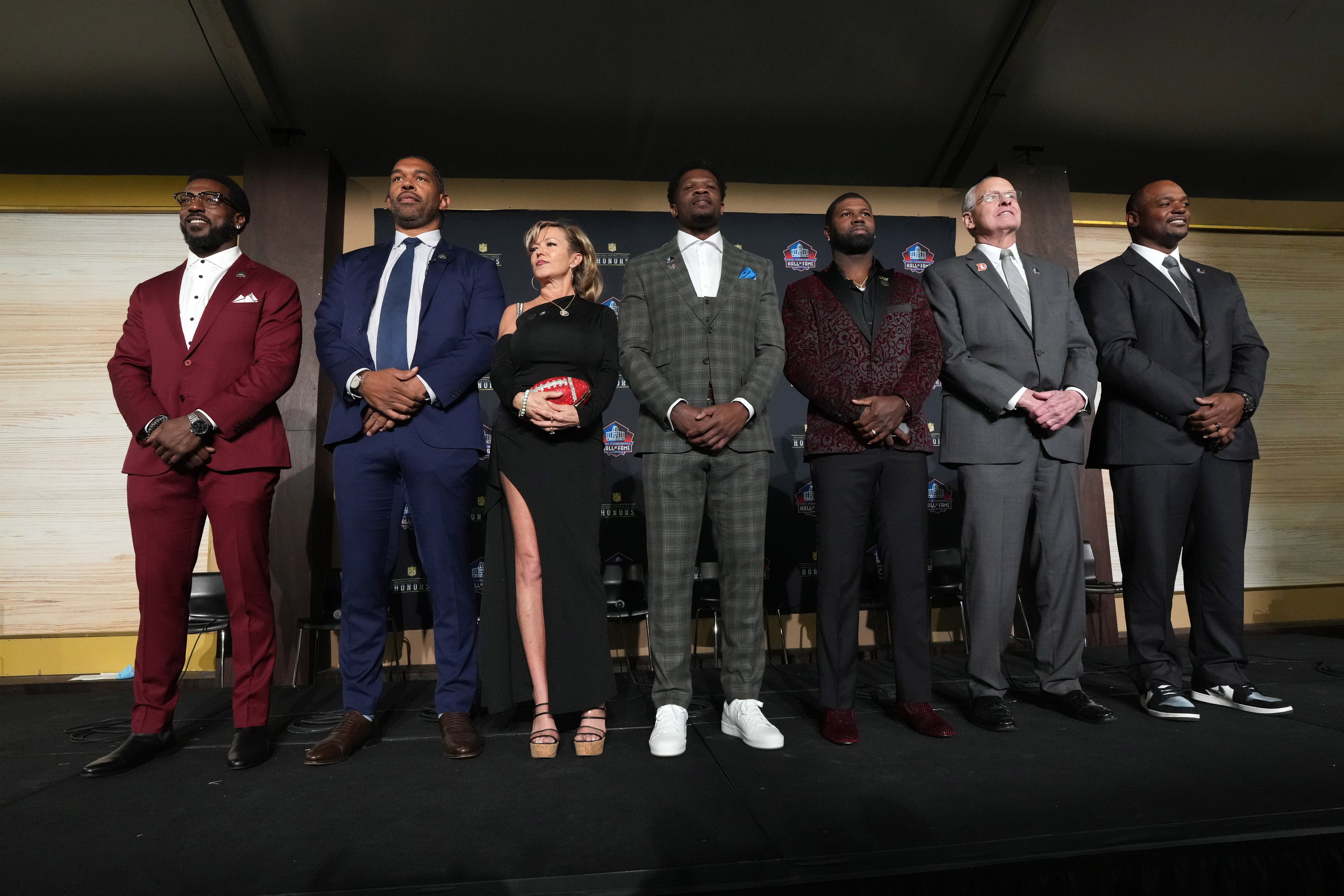 NFL: Super Bowl LVIII-Hall of Fame Class of 2024 Press Conference