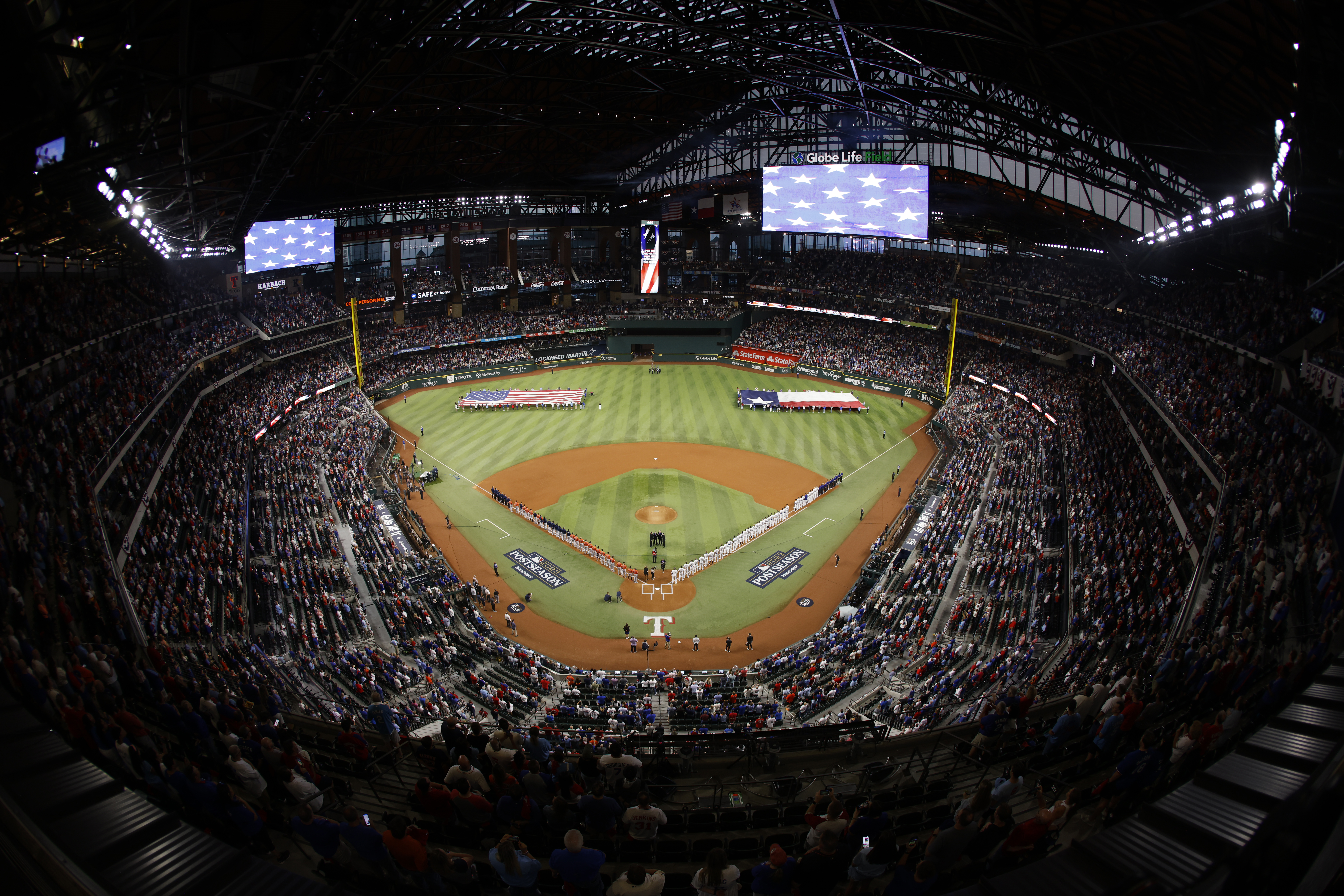 Championship Series - Houston Astros v. Texas Rangers - Game Three
