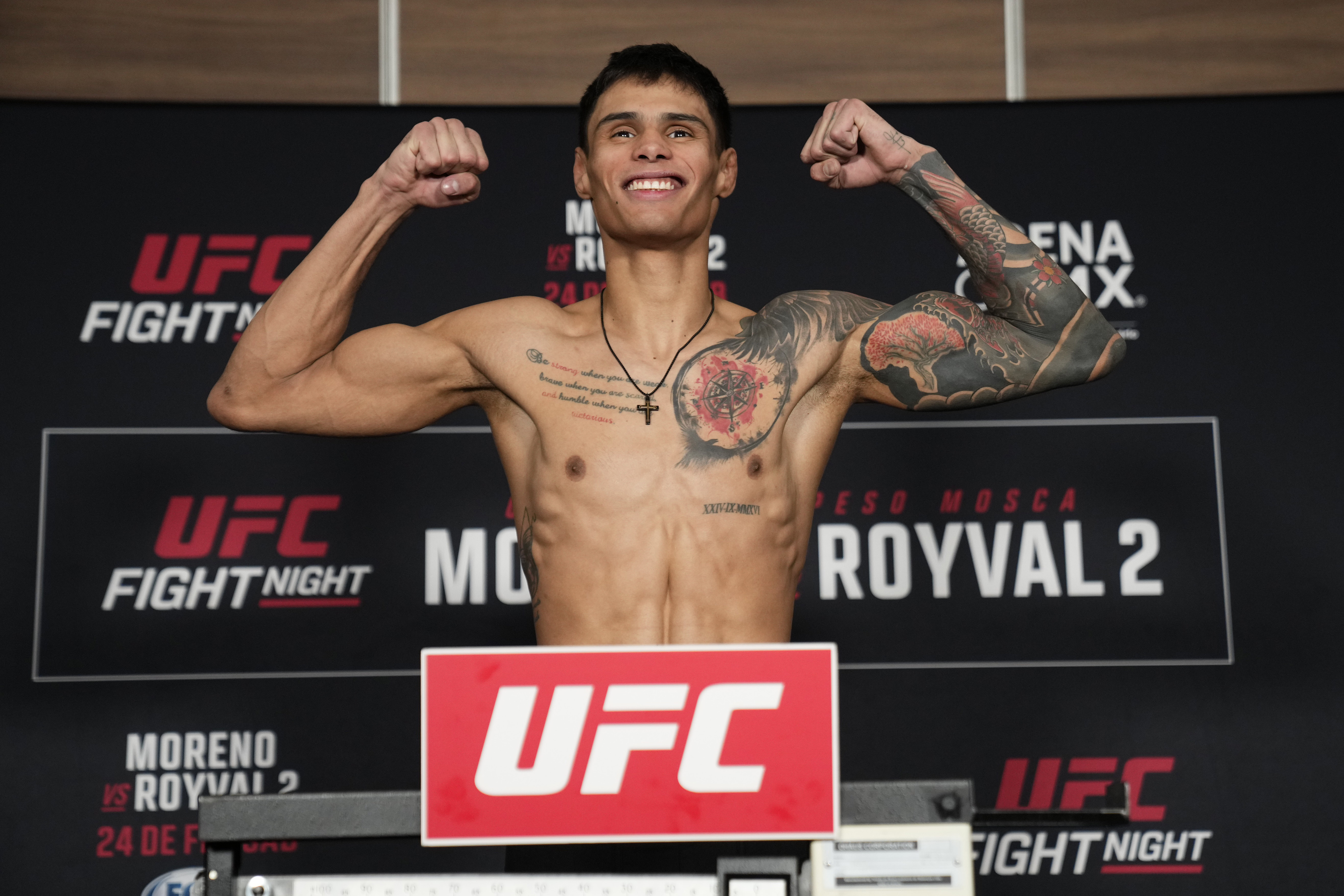 UFC Fight Night: Moreno vs Royval 2 Official Weigh-in