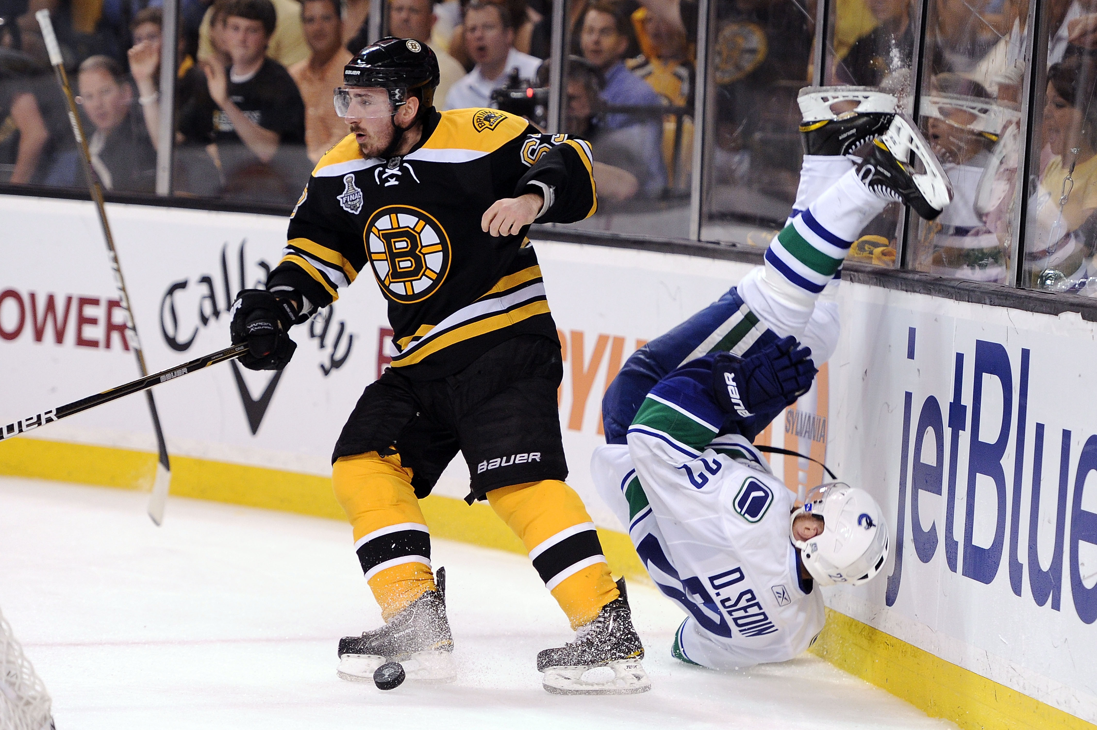 Vancouver Canucks v Boston Bruins - Game Four