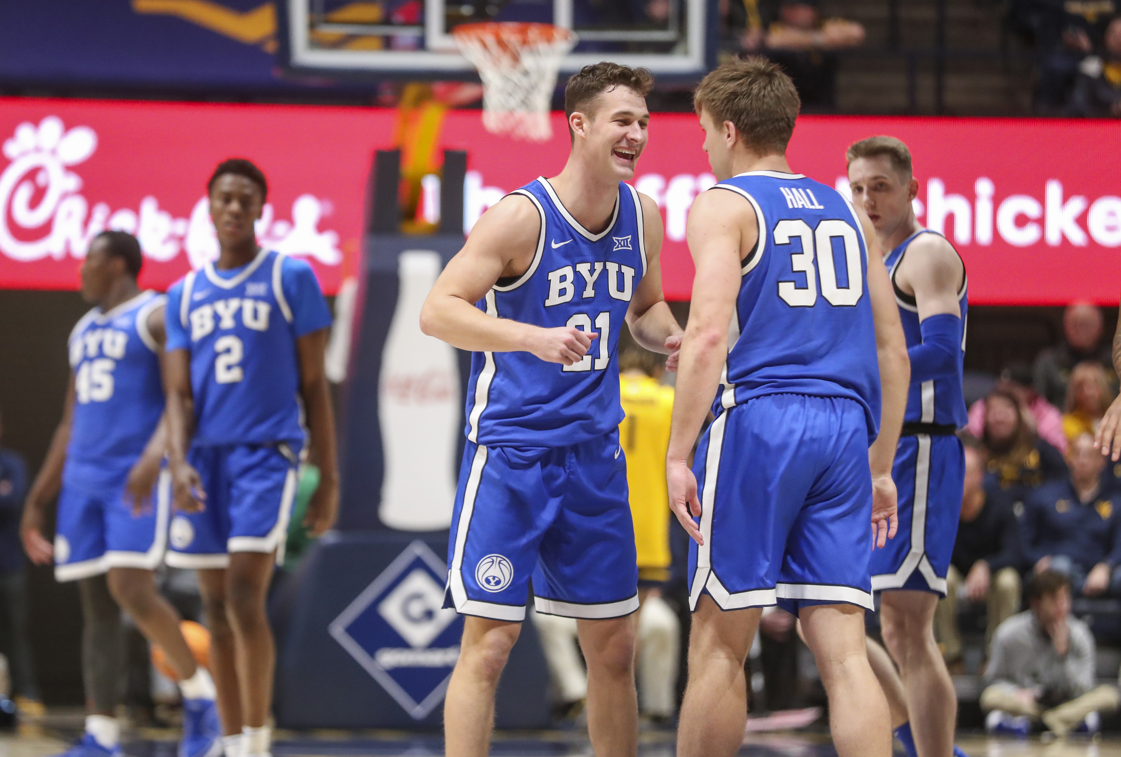 NCAA Basketball: Brigham Young at West Virginia