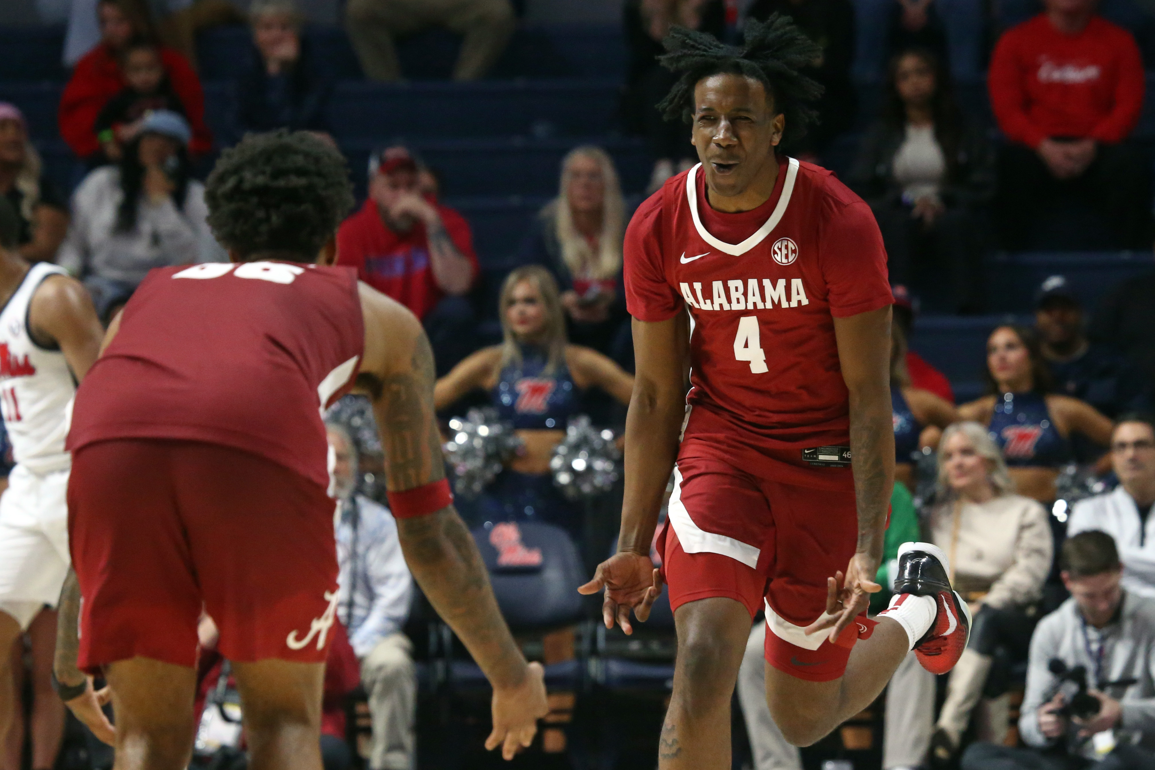 NCAA Basketball: Alabama at Mississippi