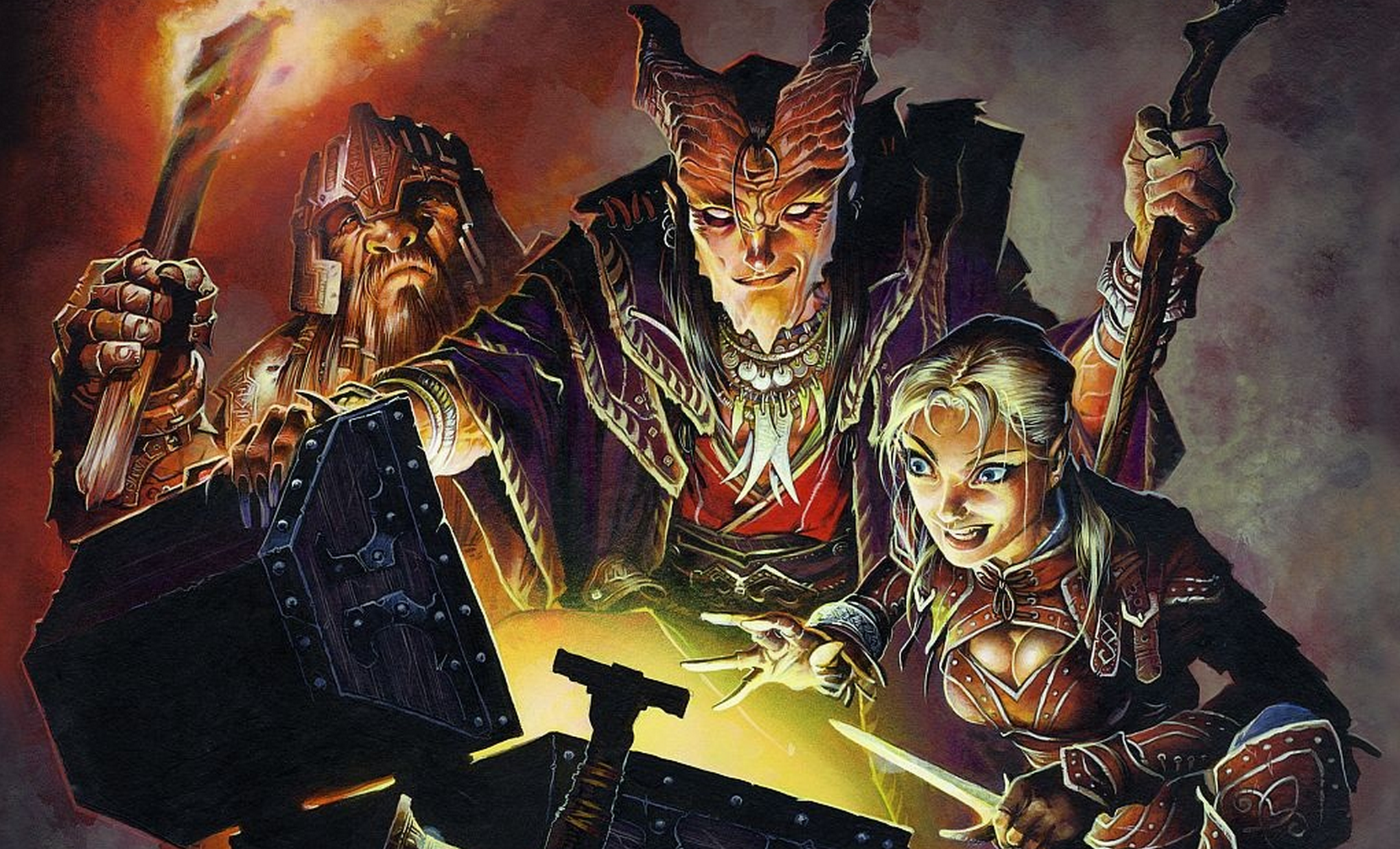 Cover art from Adventurer’s Vault 2, part of 4th edition D&amp;D.