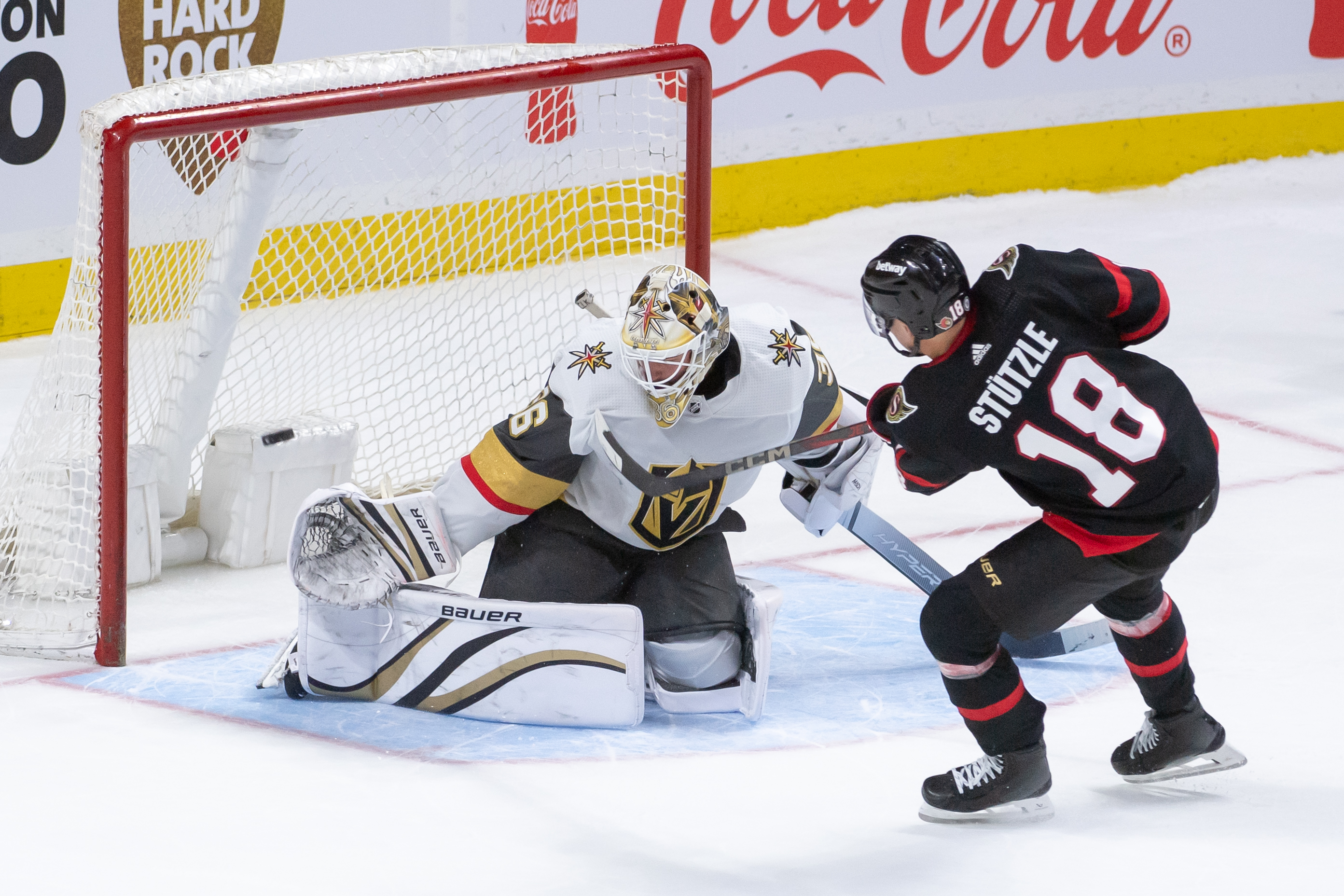 NHL: Vegas Golden Knights at Ottawa Senators