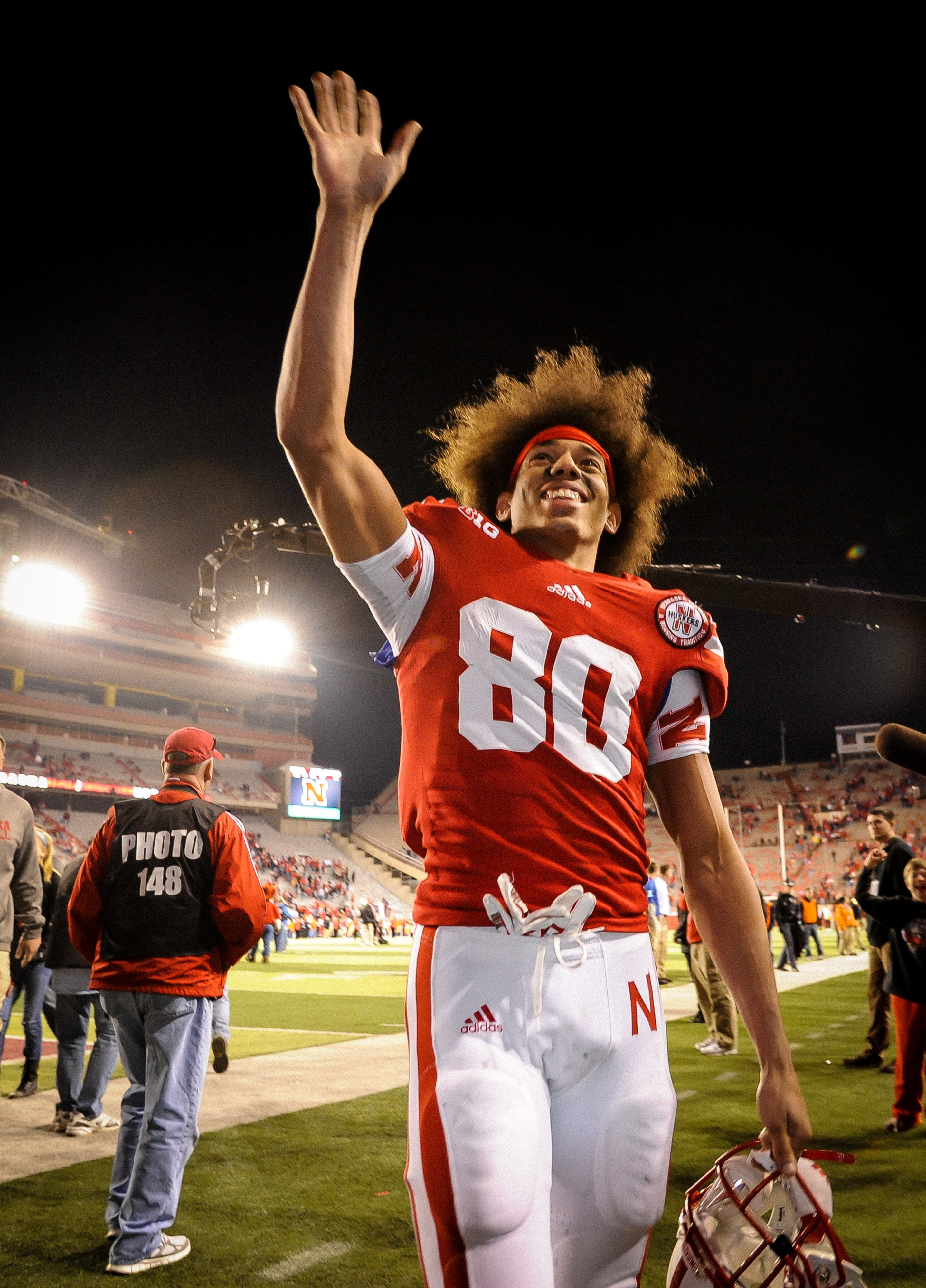 Kenny Bell welcomes the class of '13 to Lincoln? Sure. 