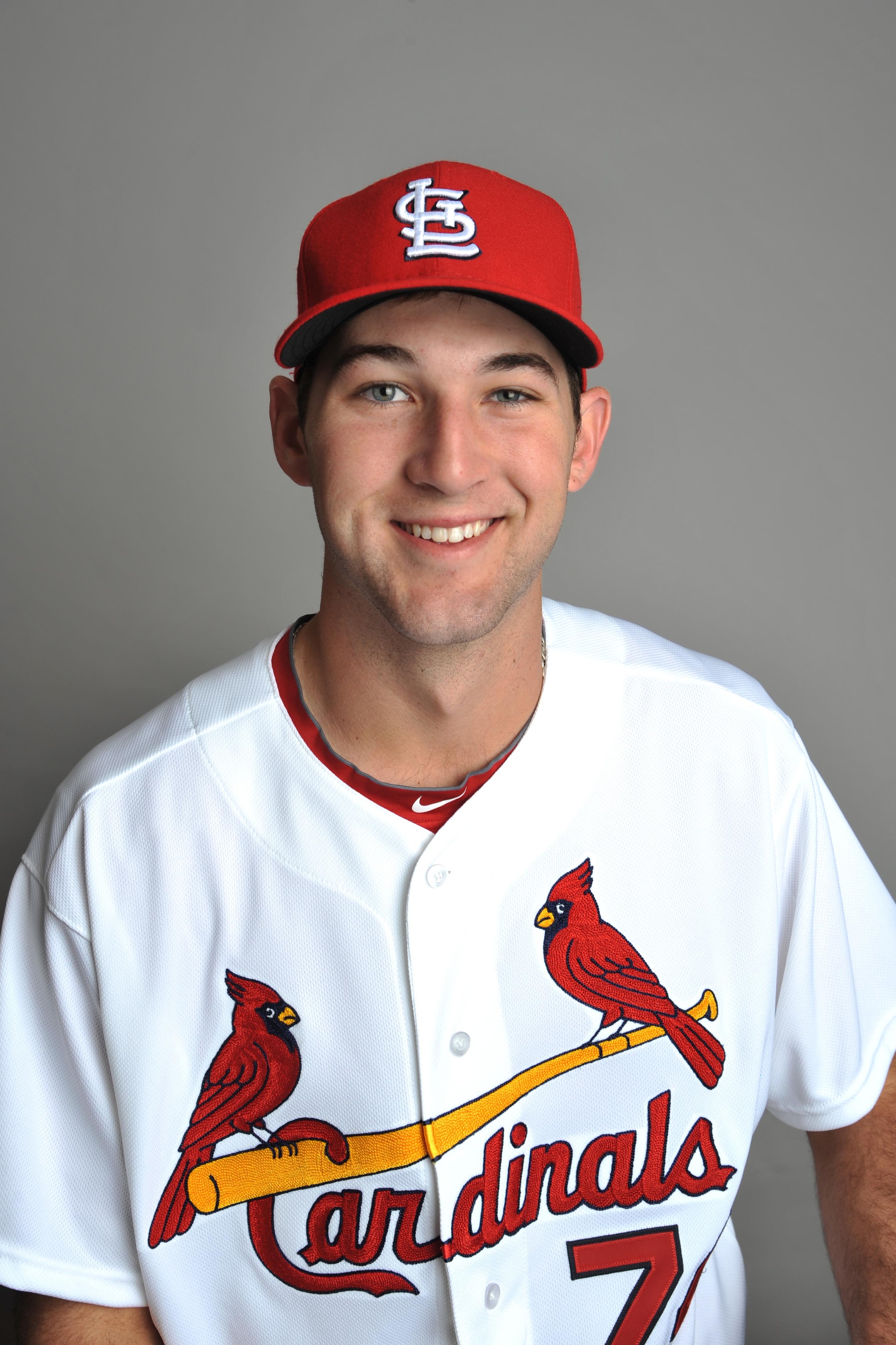 This genial-looking photo day participant is Michael Wacha. 